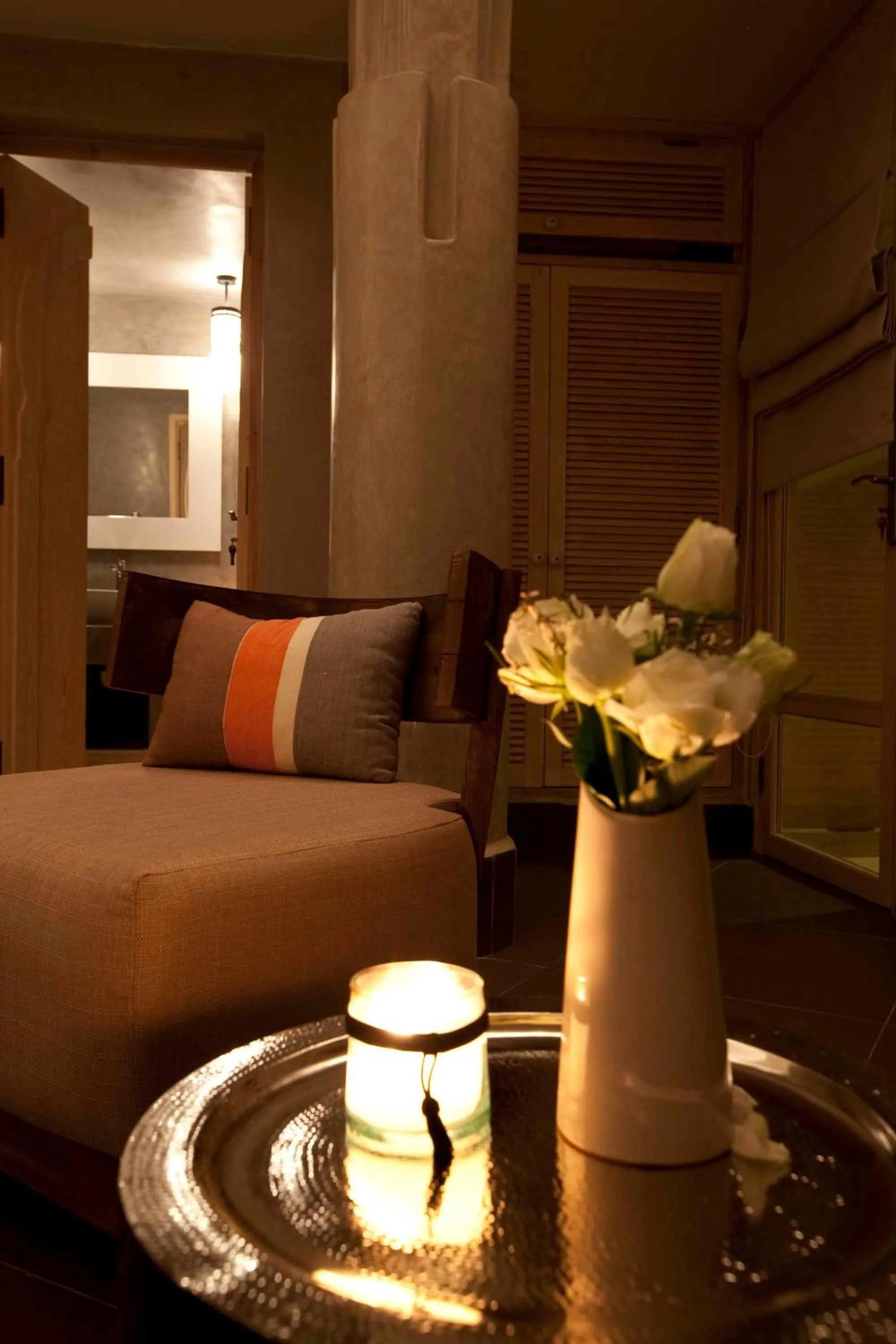 Seating area in Riad Dar Maya