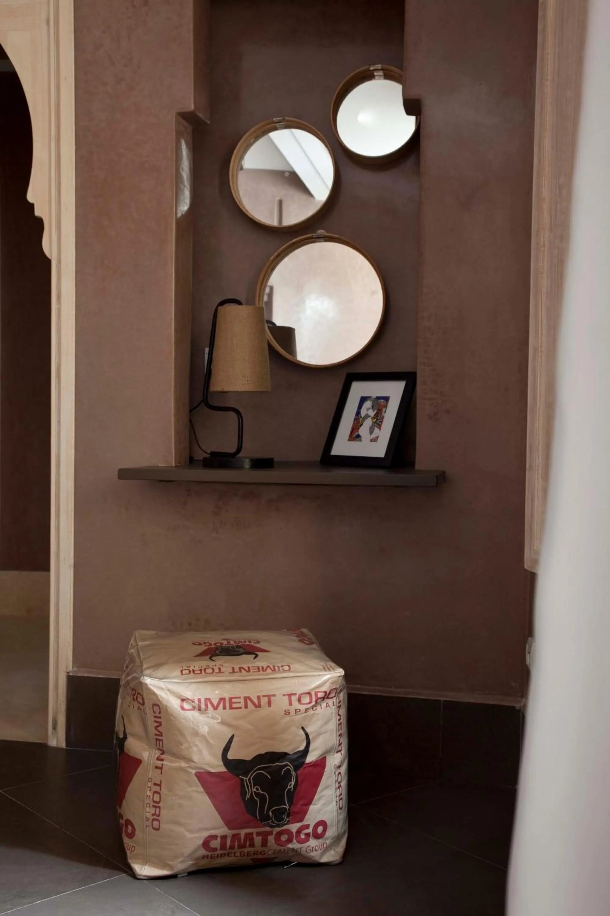 Seating area in Riad Dar Maya