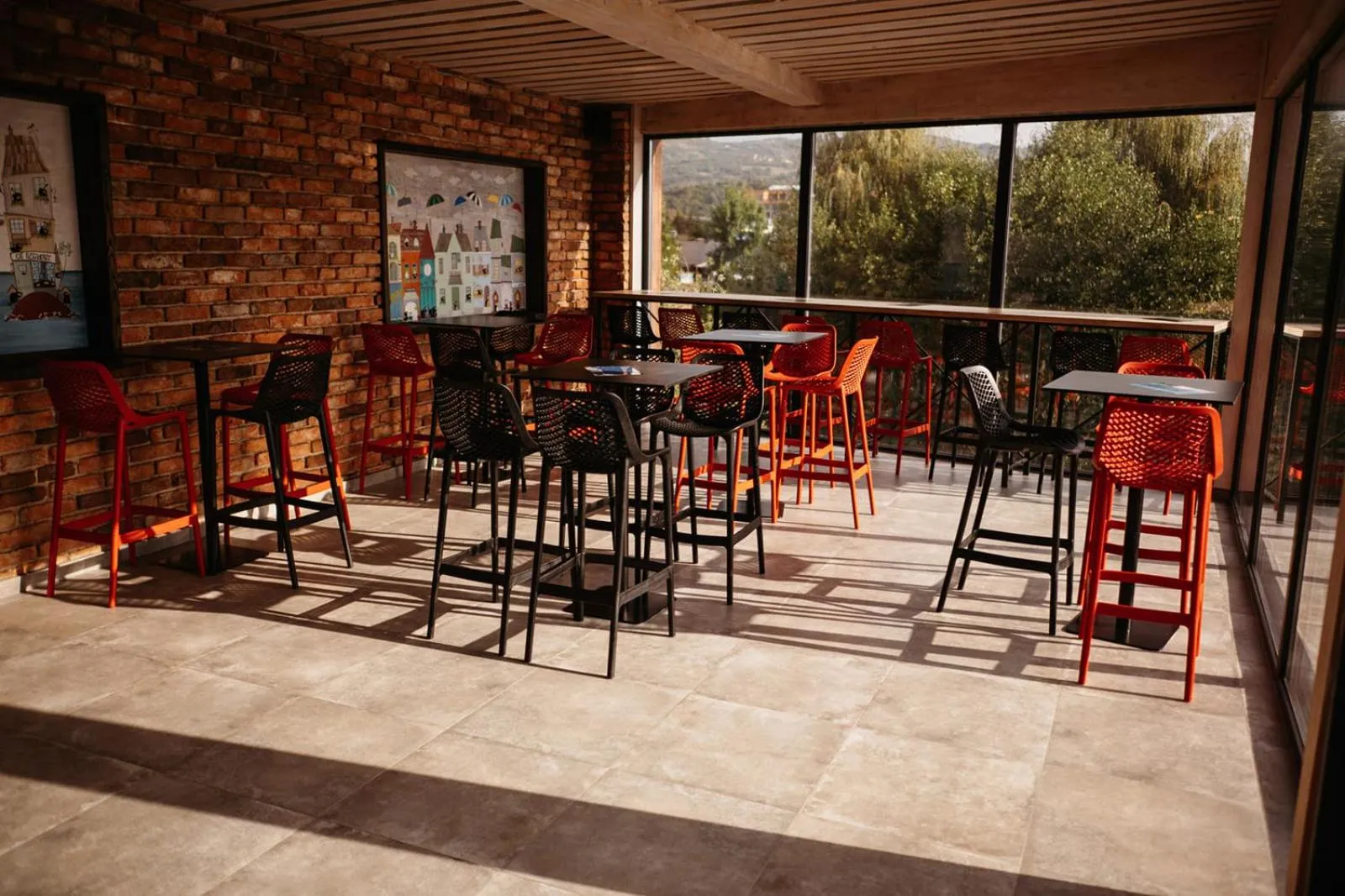 Pool view in Etno Village Cardaci