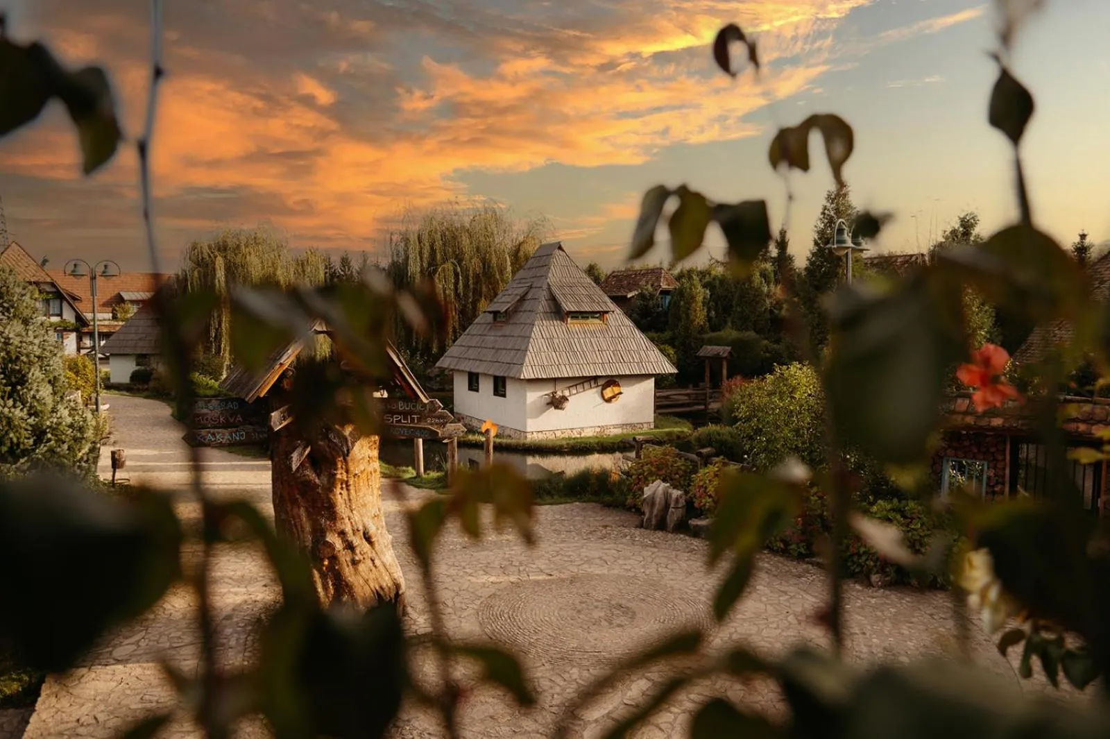Landmark view in Etno Village Cardaci