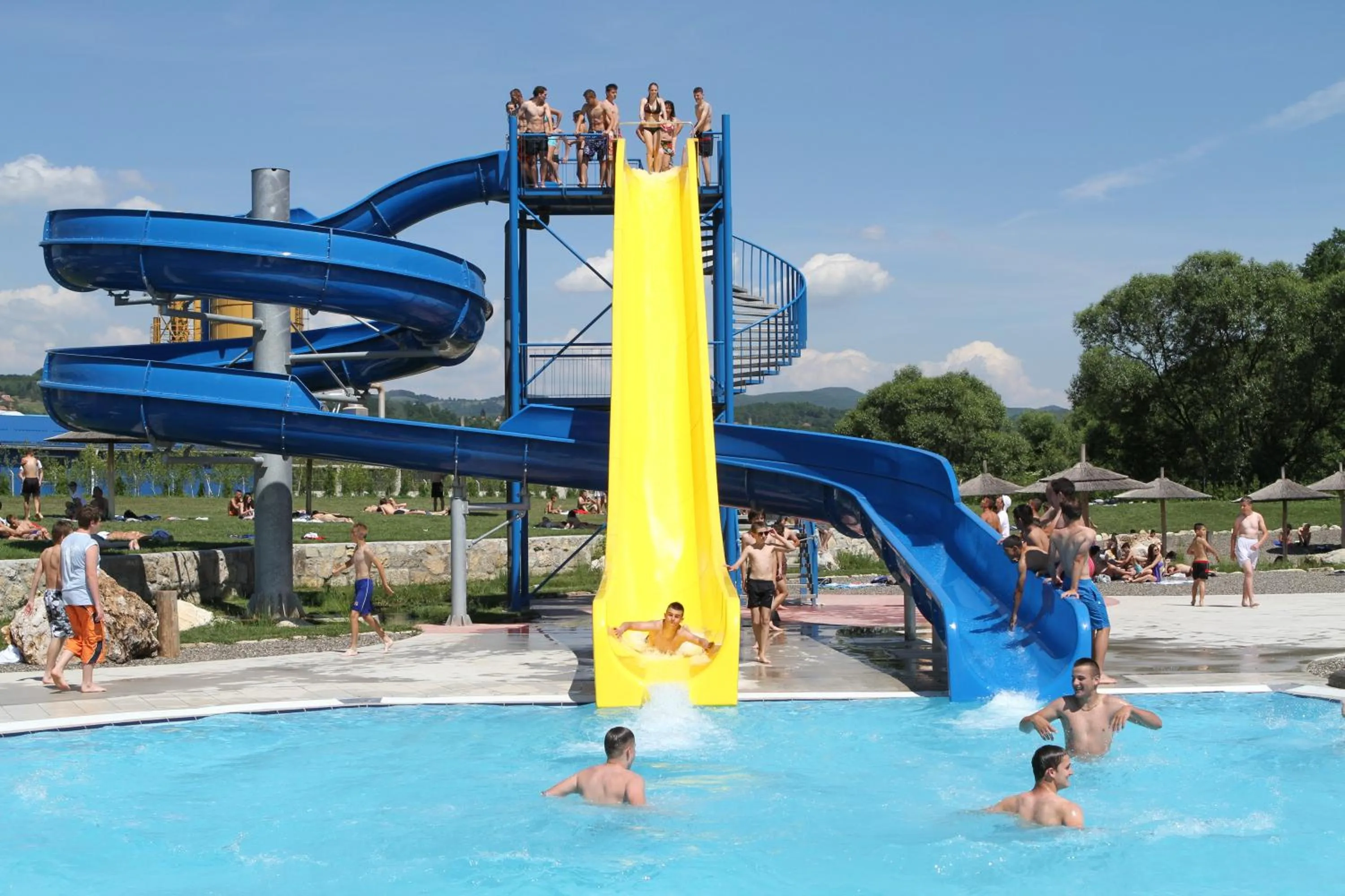Aqua park in Etno Village Cardaci