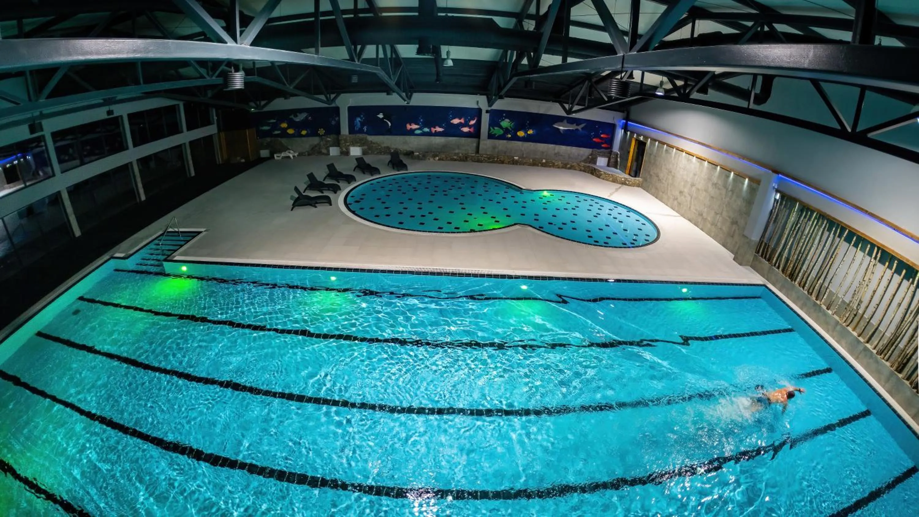 Swimming pool in Etno Village Cardaci