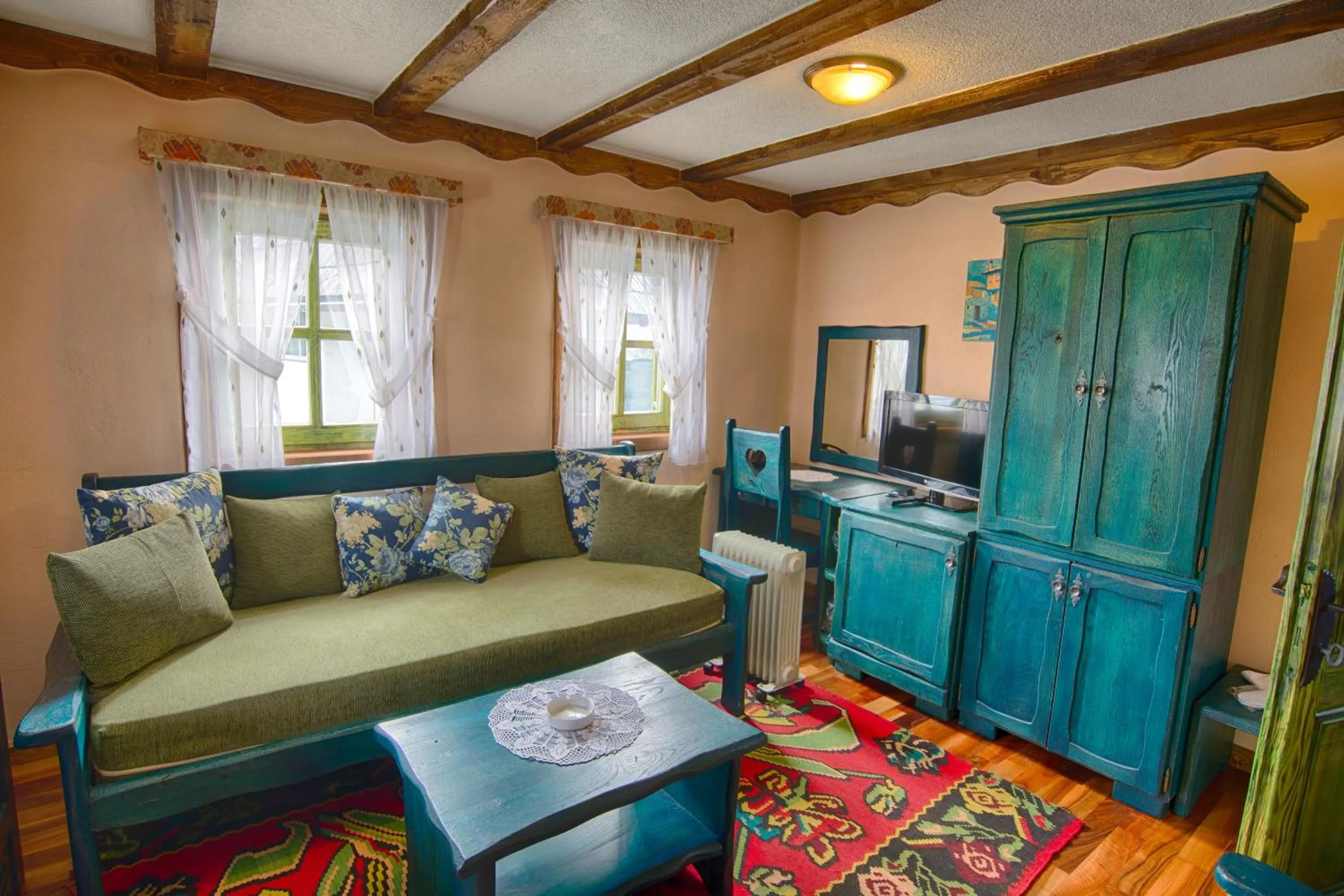 Living room in Etno Village Cardaci