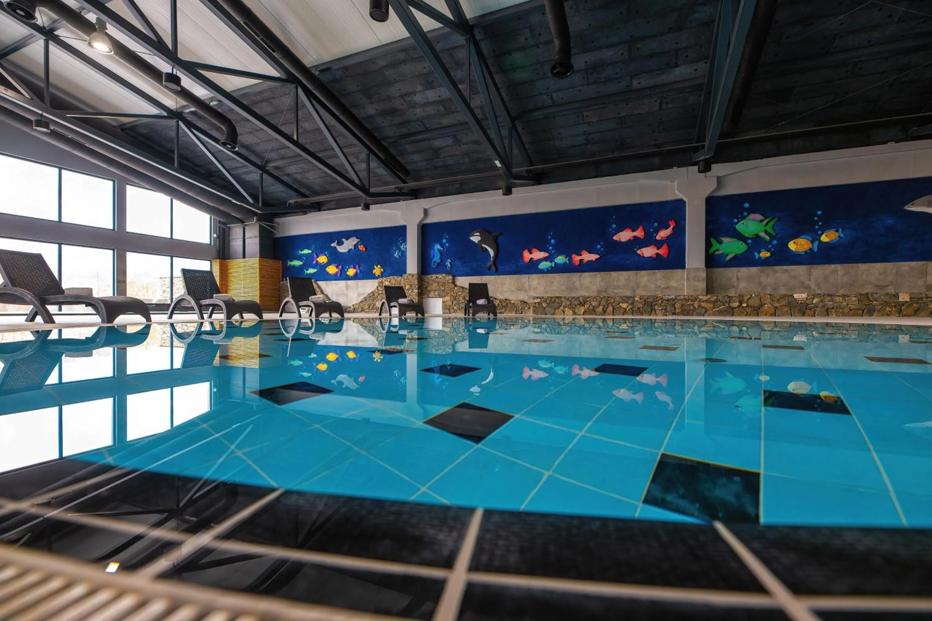 Swimming pool in Etno Village Cardaci