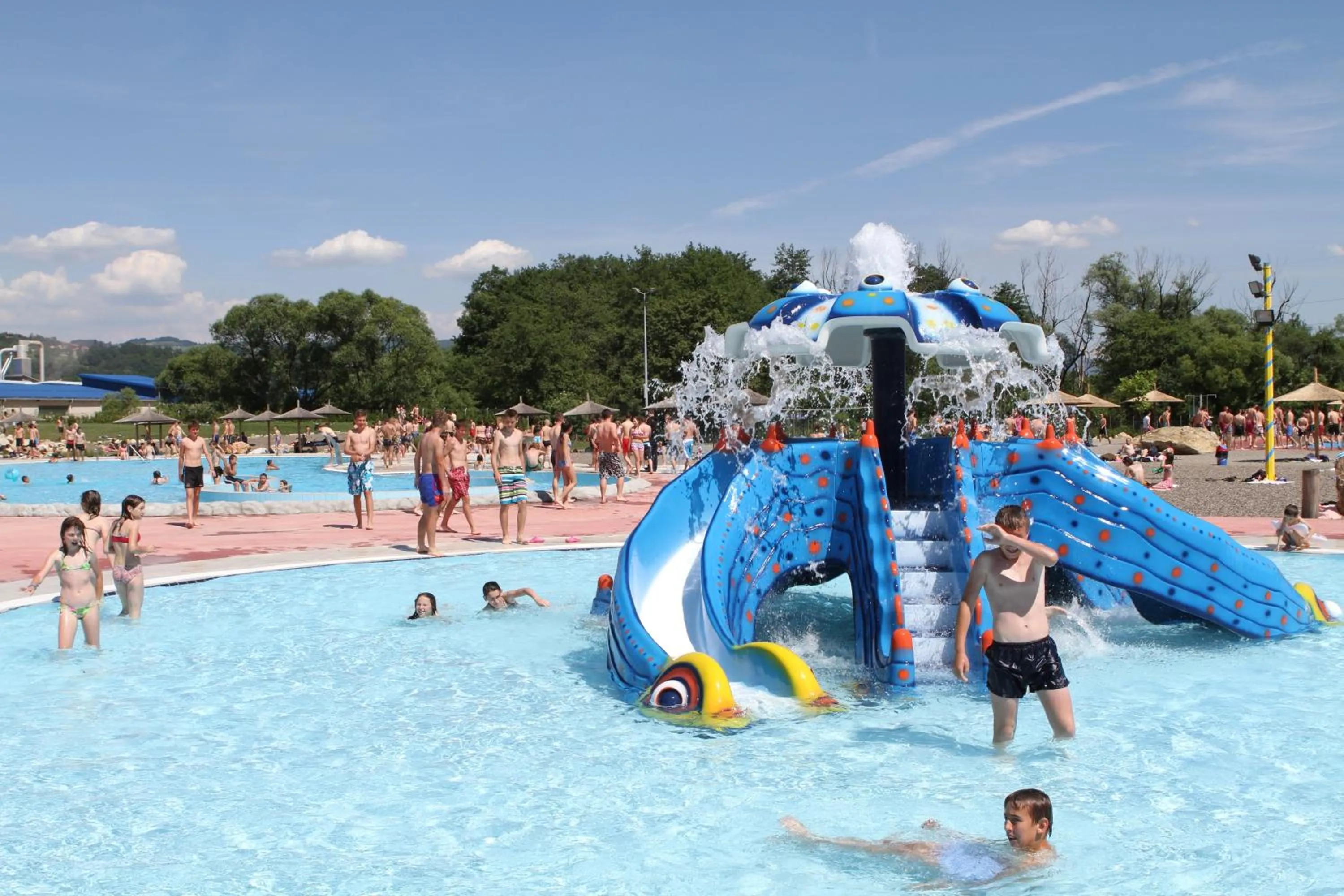 Aqua park in Etno Village Cardaci