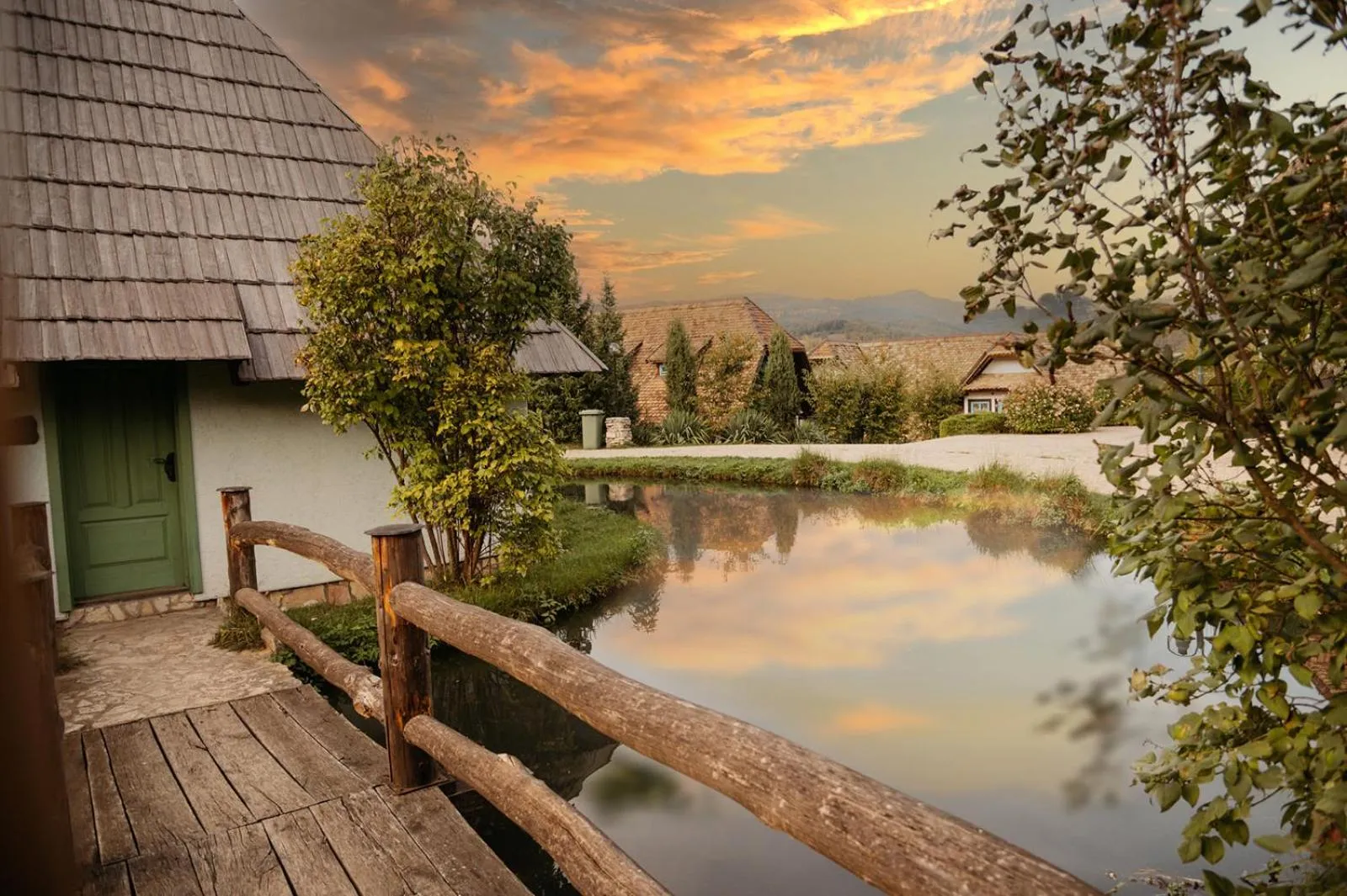 Natural landscape in Etno Village Cardaci
