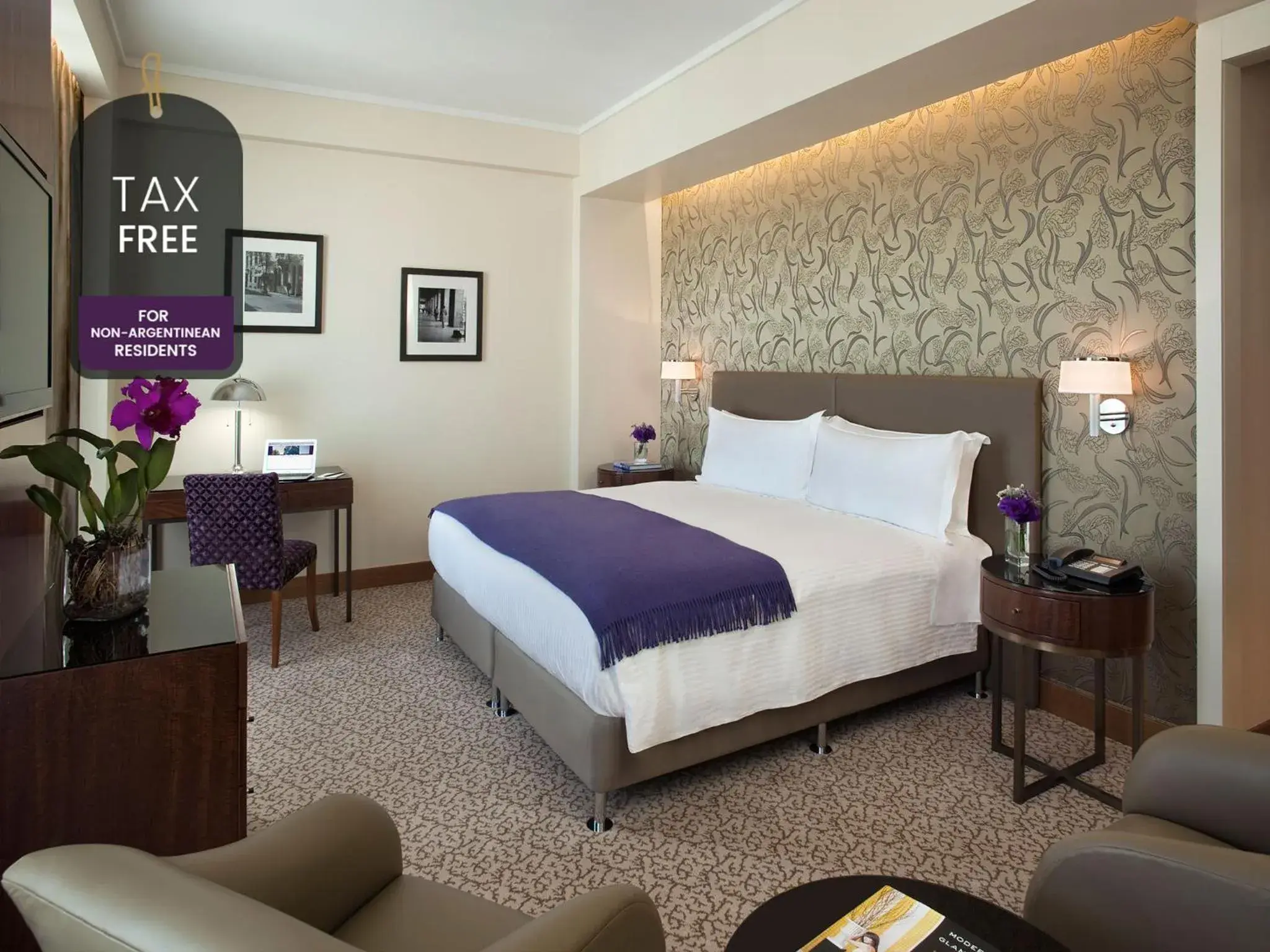 Bedroom, Bed in Alvear Art Hotel Bedroom, Bed in Alvear Art Hotel