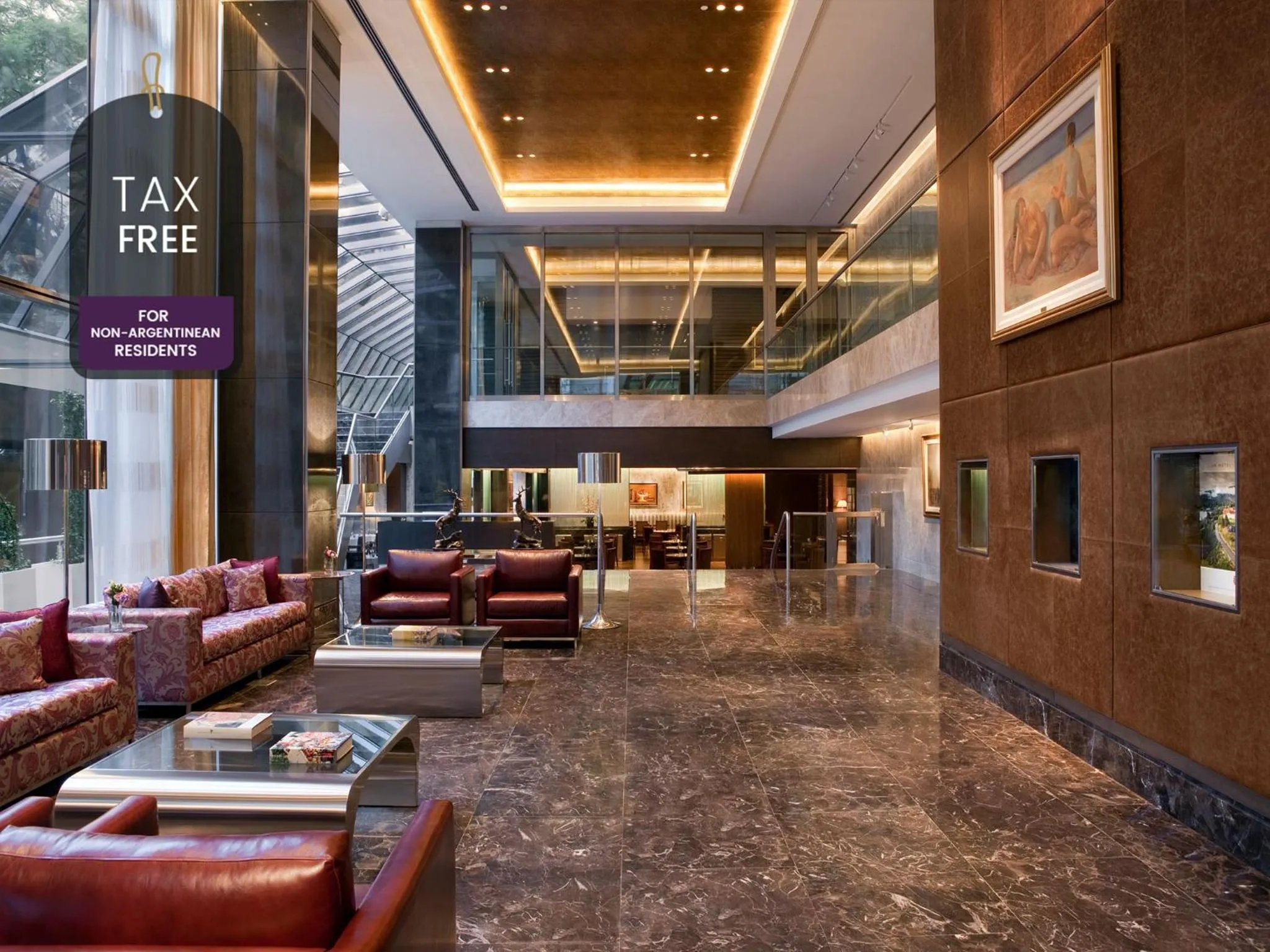 Lobby or reception in Alvear Art Hotel