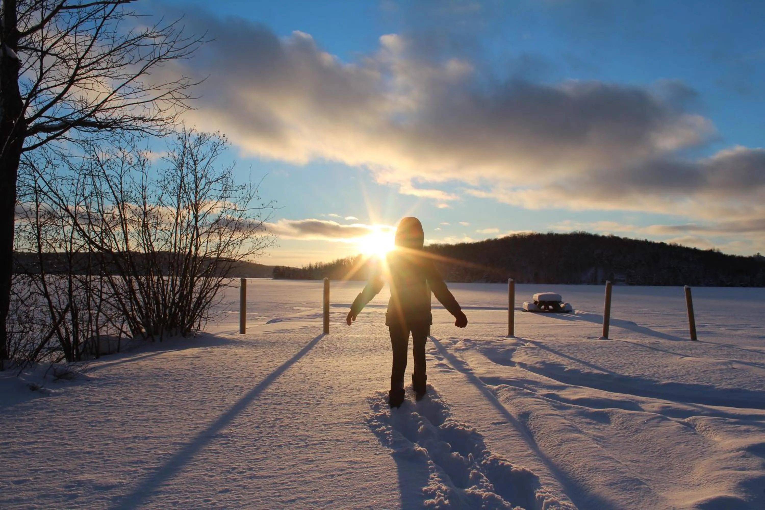 Sunset in Tally Ho Inn