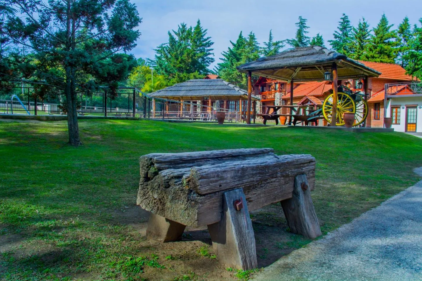 Garden view in Hotel Villa Sol
