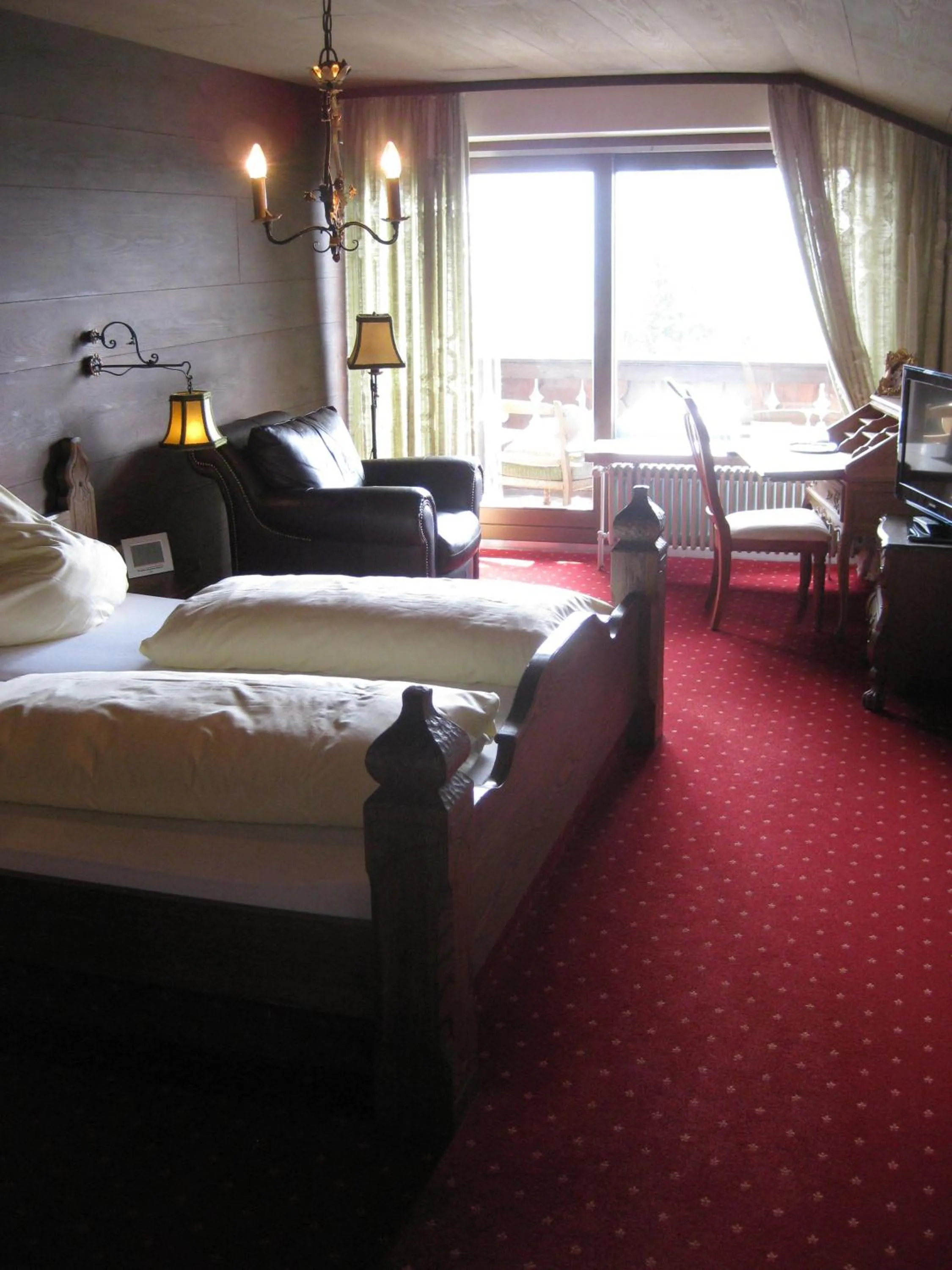 Day, Bed in Panoramahotel Karwendelhof