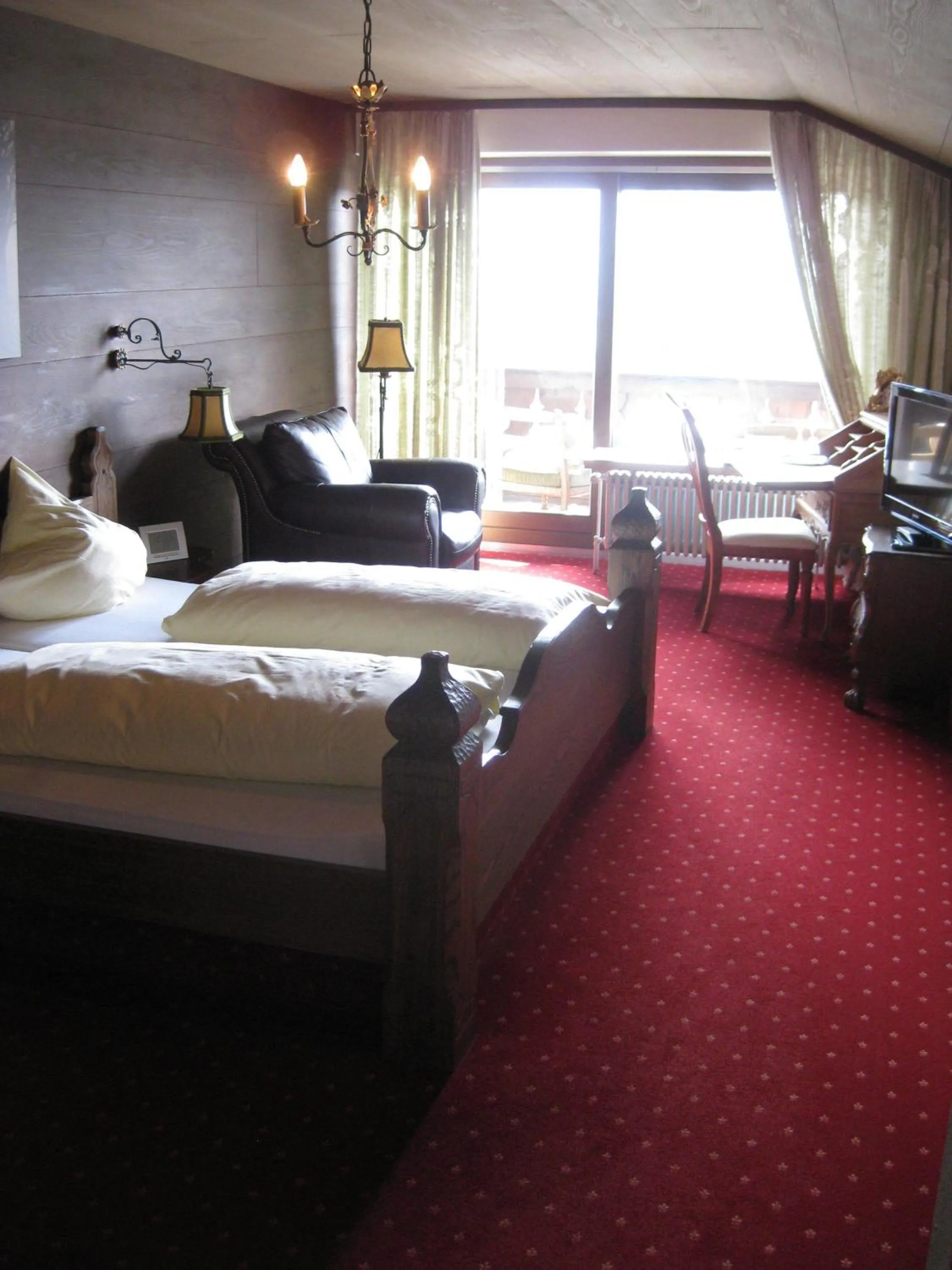 Day, Bed in Panoramahotel Karwendelhof