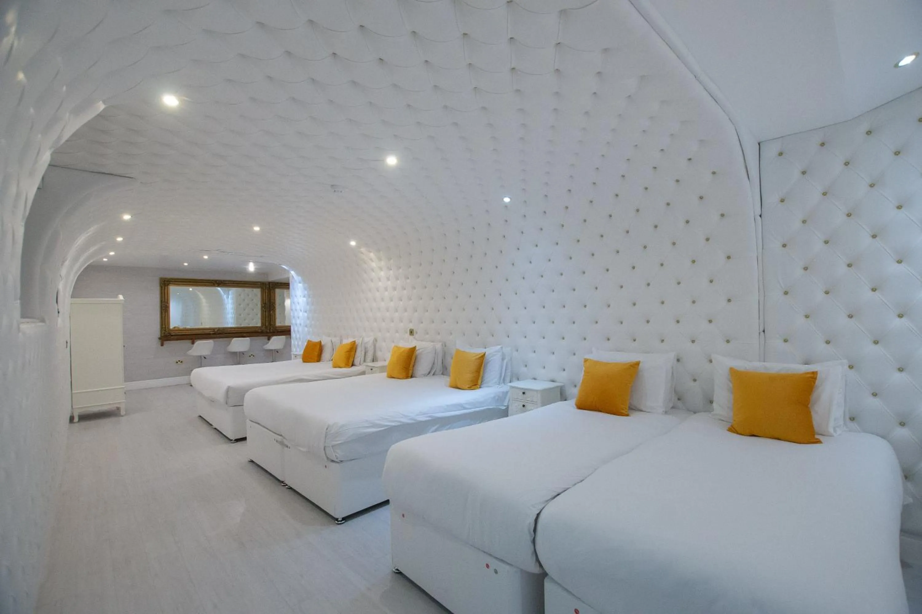 Bed in The Dixie Dean Hotel