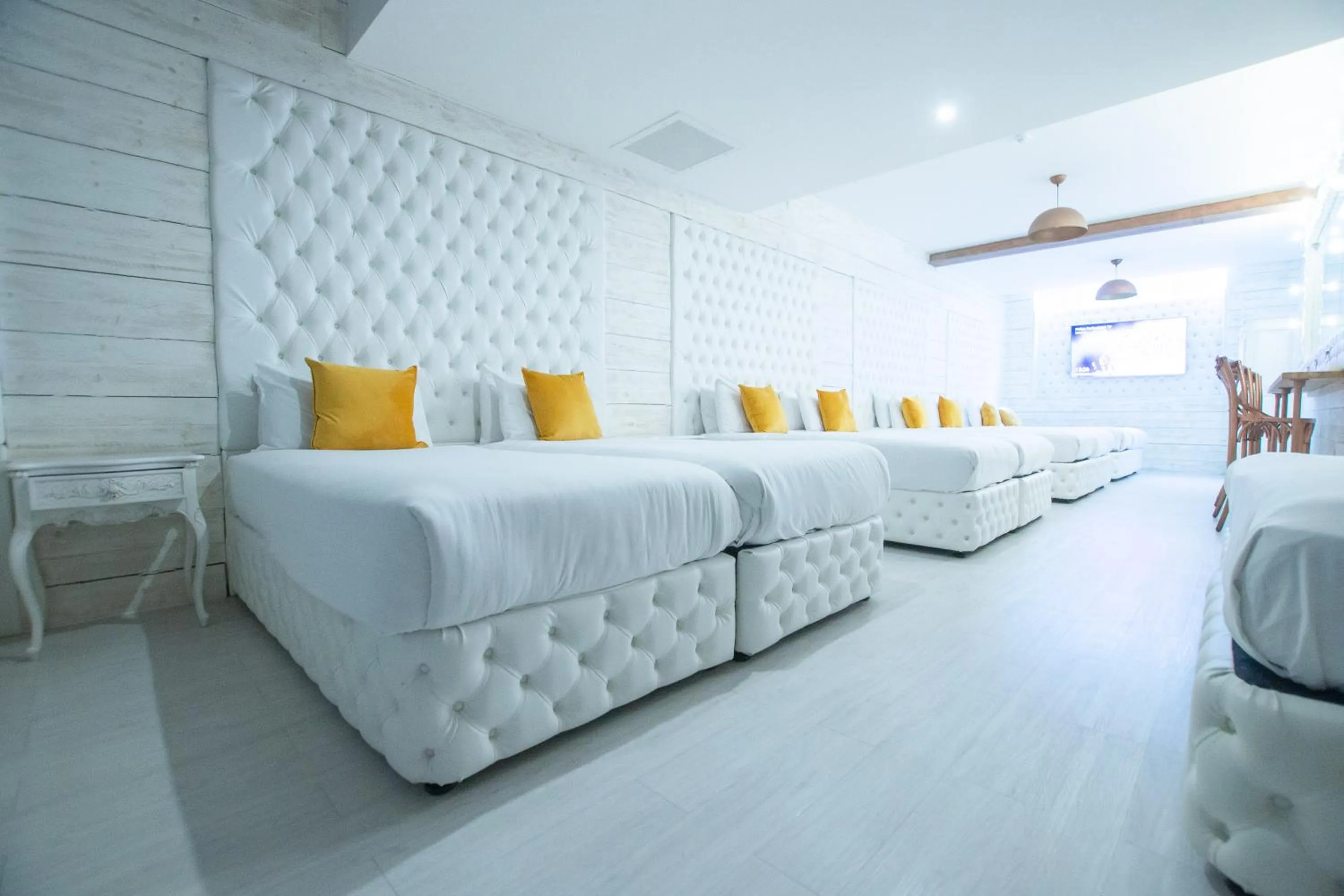 Bed in The Dixie Dean Hotel