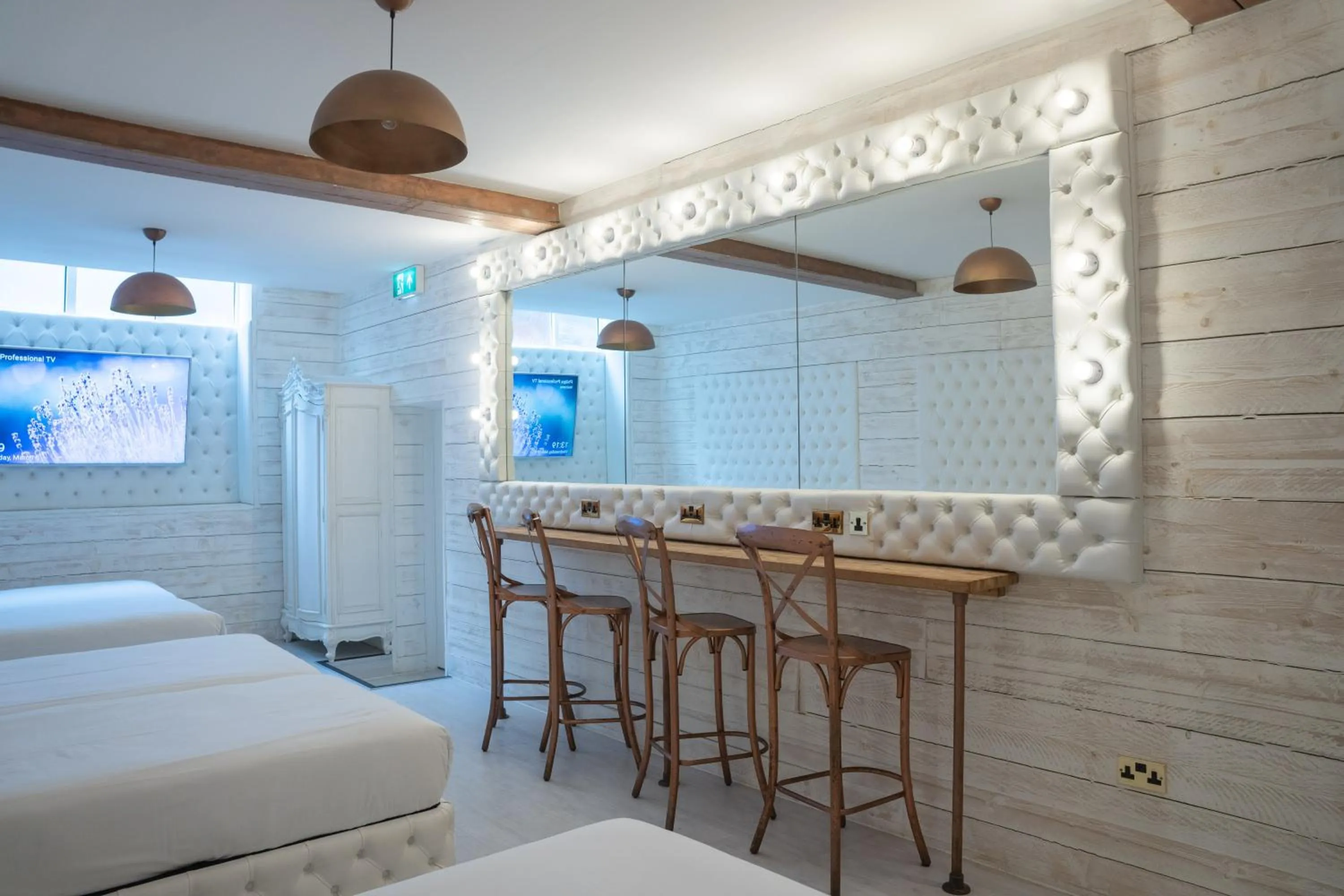 Bed in The Dixie Dean Hotel