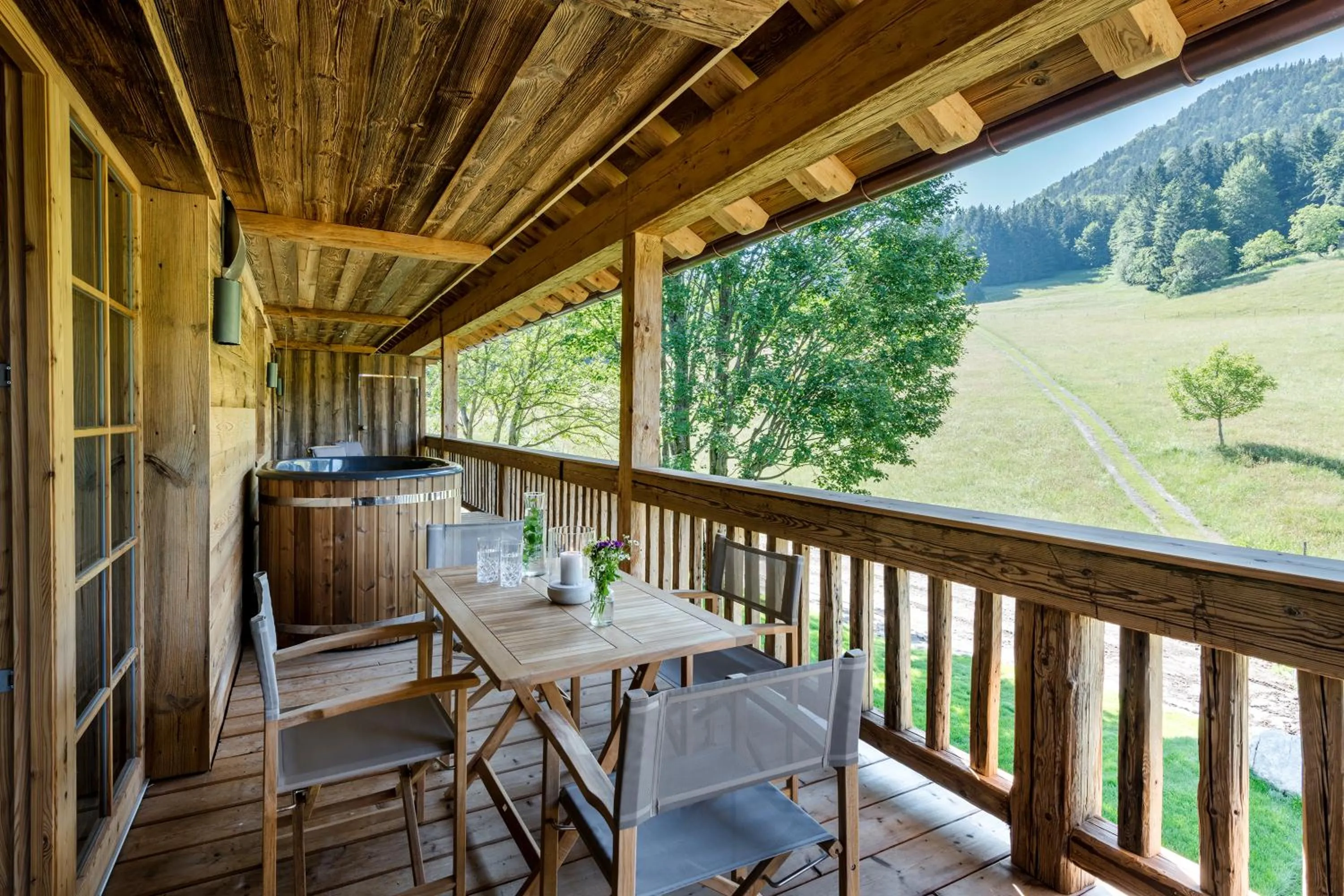 Hot Tub in Chiemsee Chalet