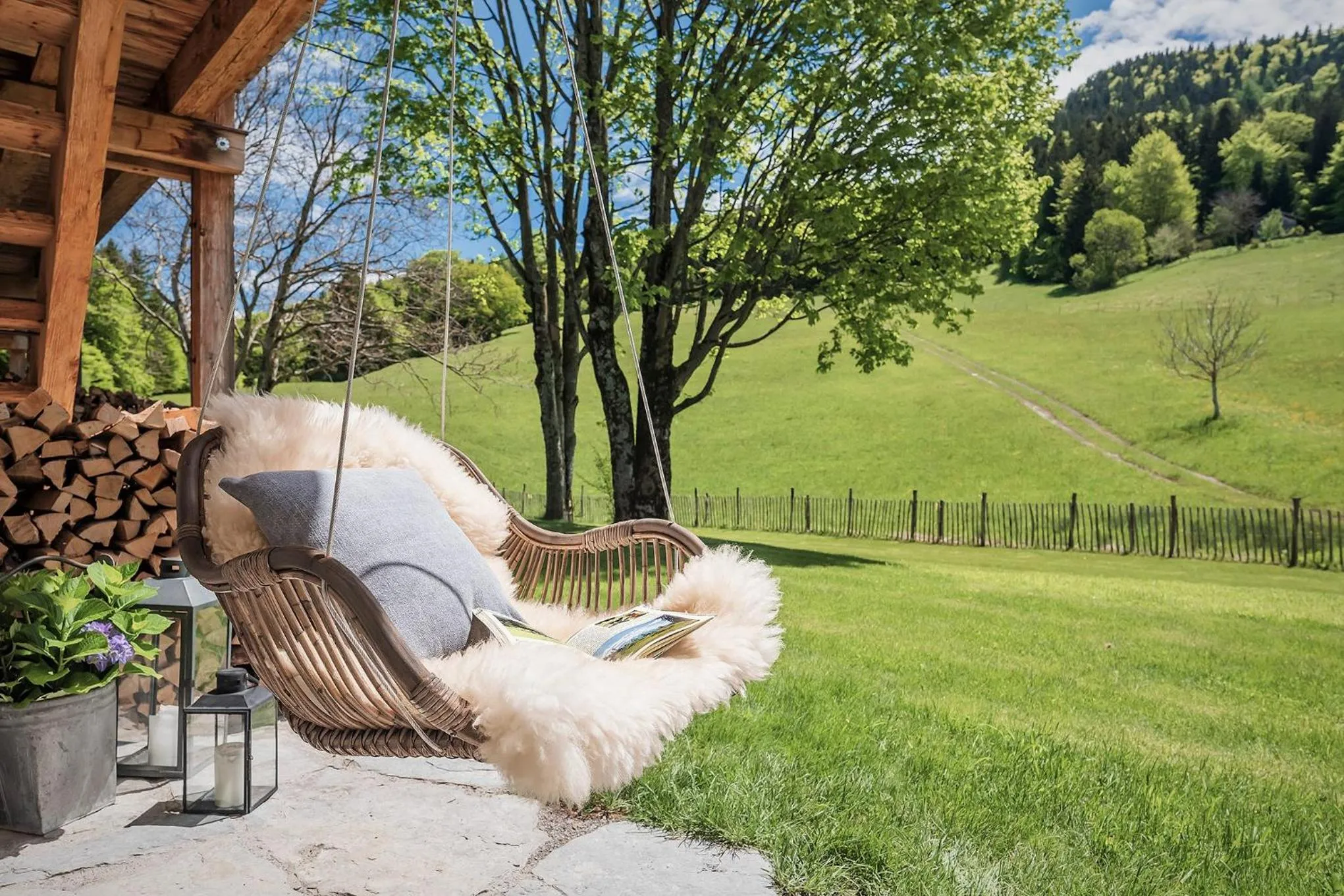 Balcony/Terrace in Chiemsee Chalet