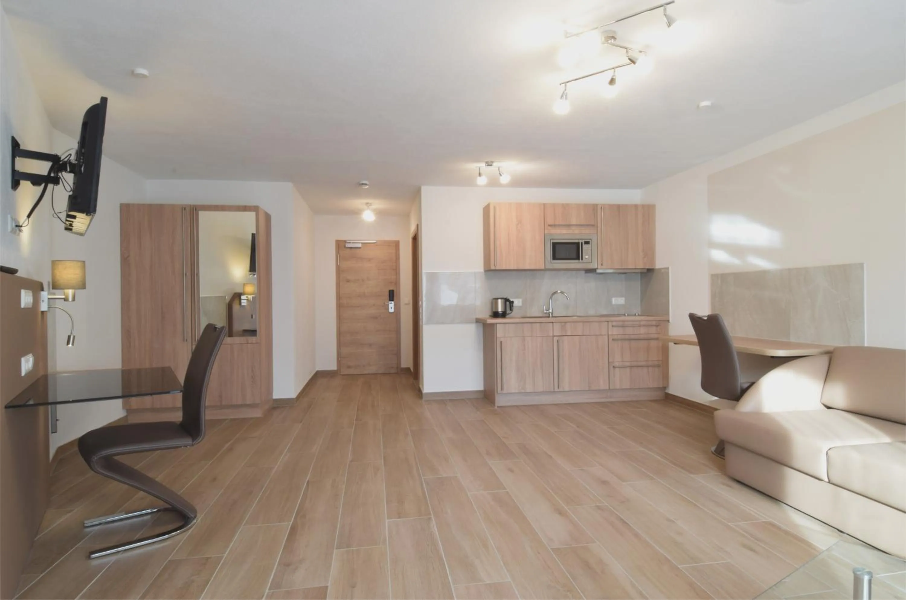 Living room in Aparthotel Donaustern