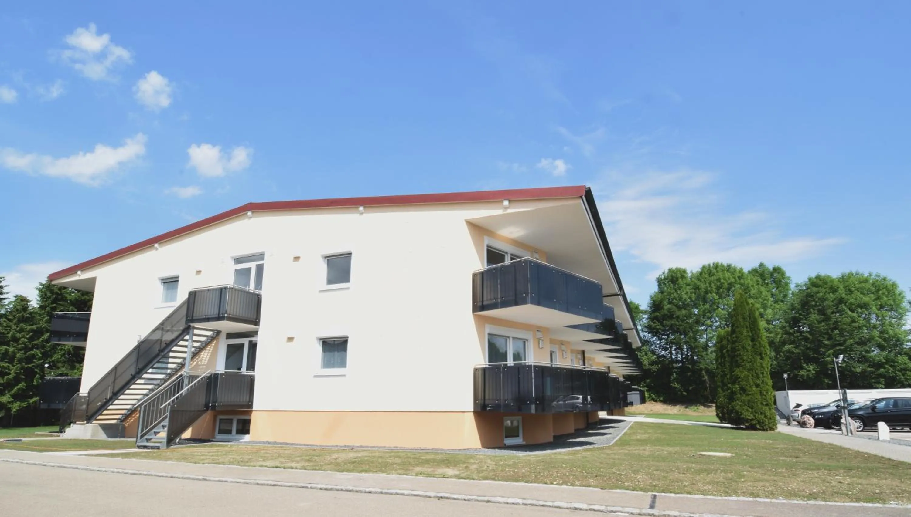 Property building in Aparthotel Donaustern