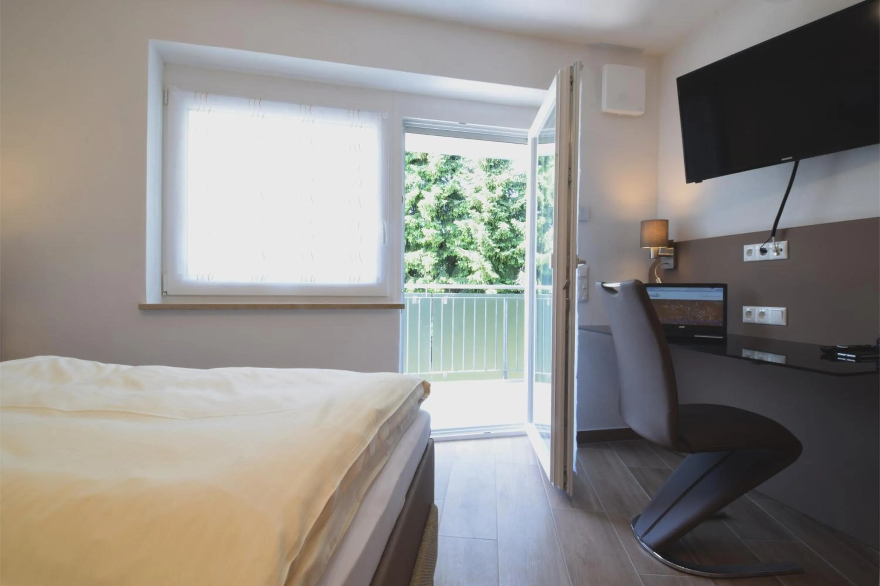 Decorative detail, Bed in Aparthotel Donaustern