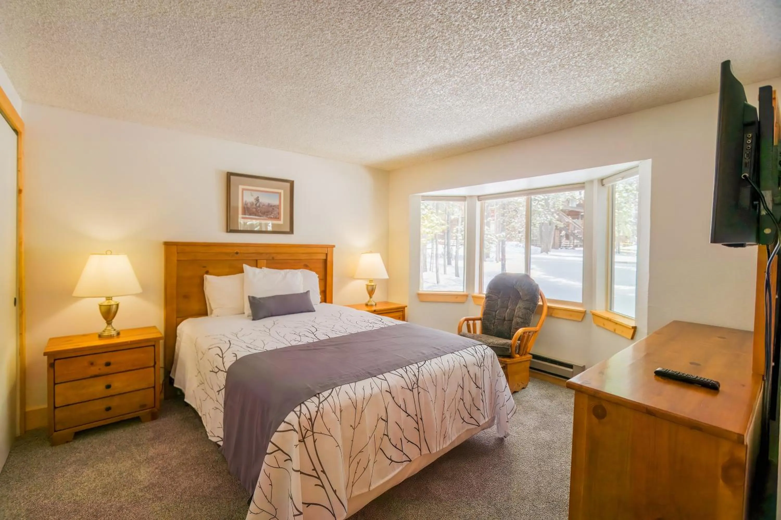 Bed in Timbers at Island Park