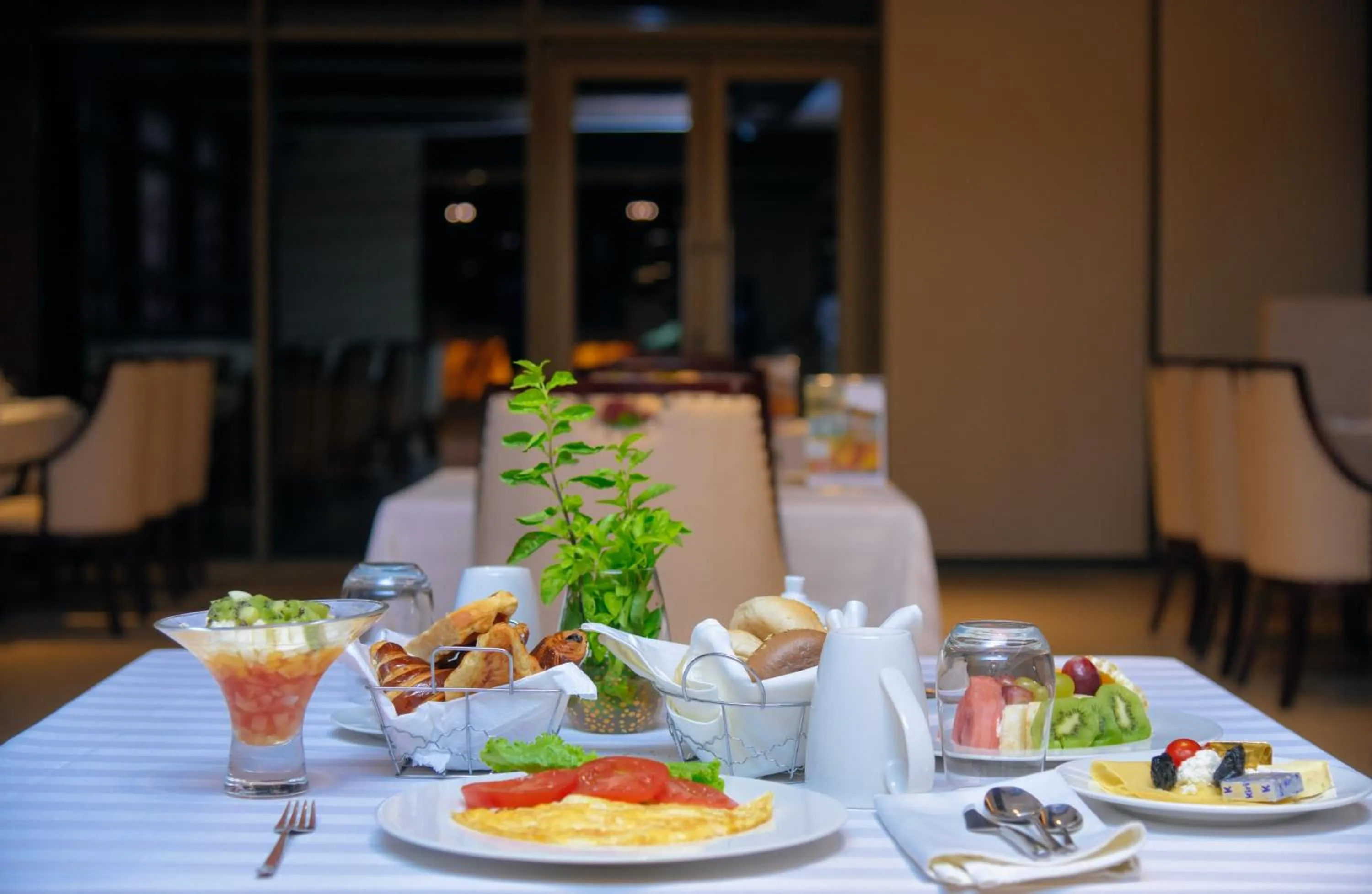 Restaurant/places to eat in Bravia Hotel Niamey