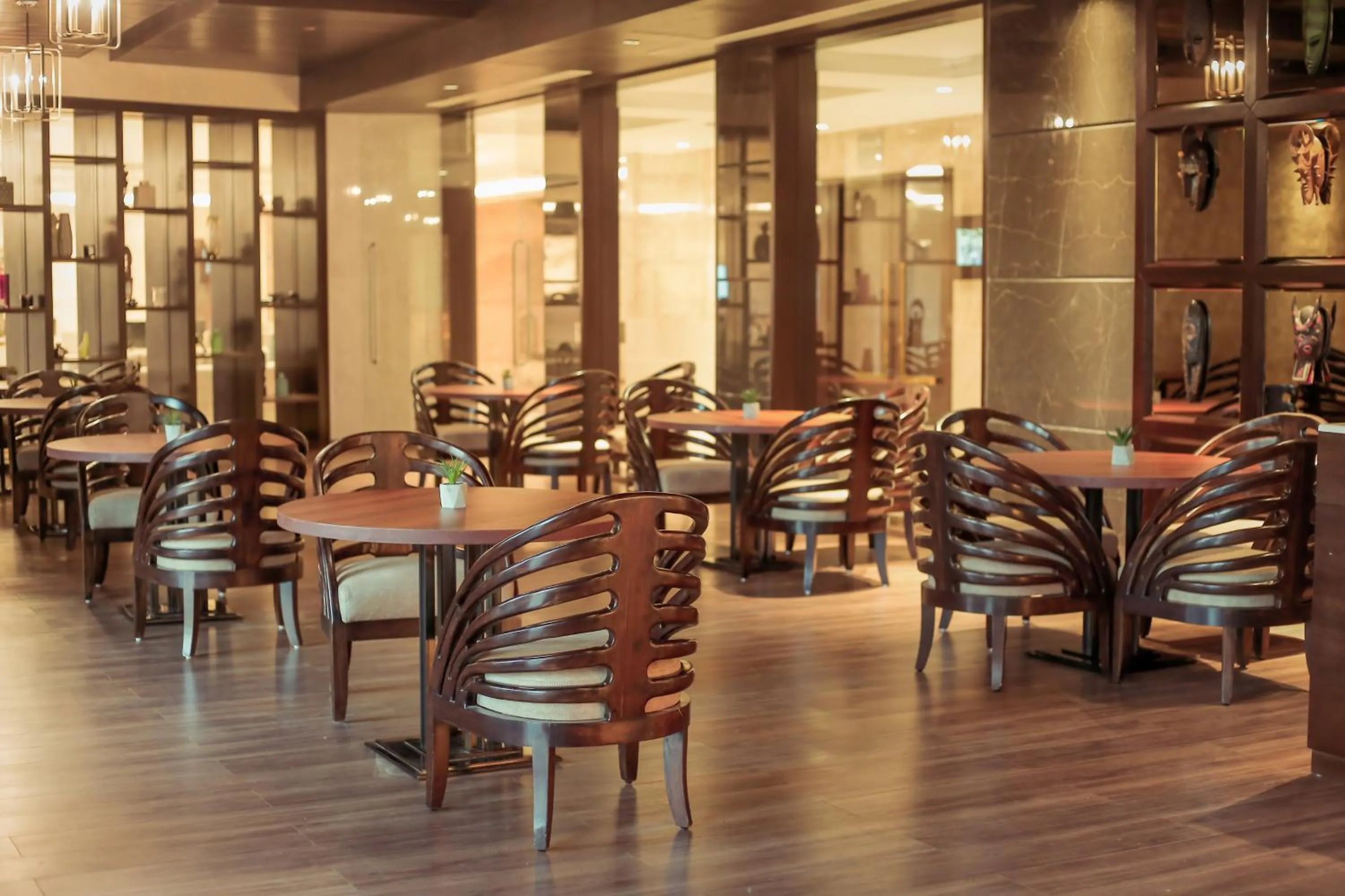 Lounge or bar in Bravia Hotel Niamey