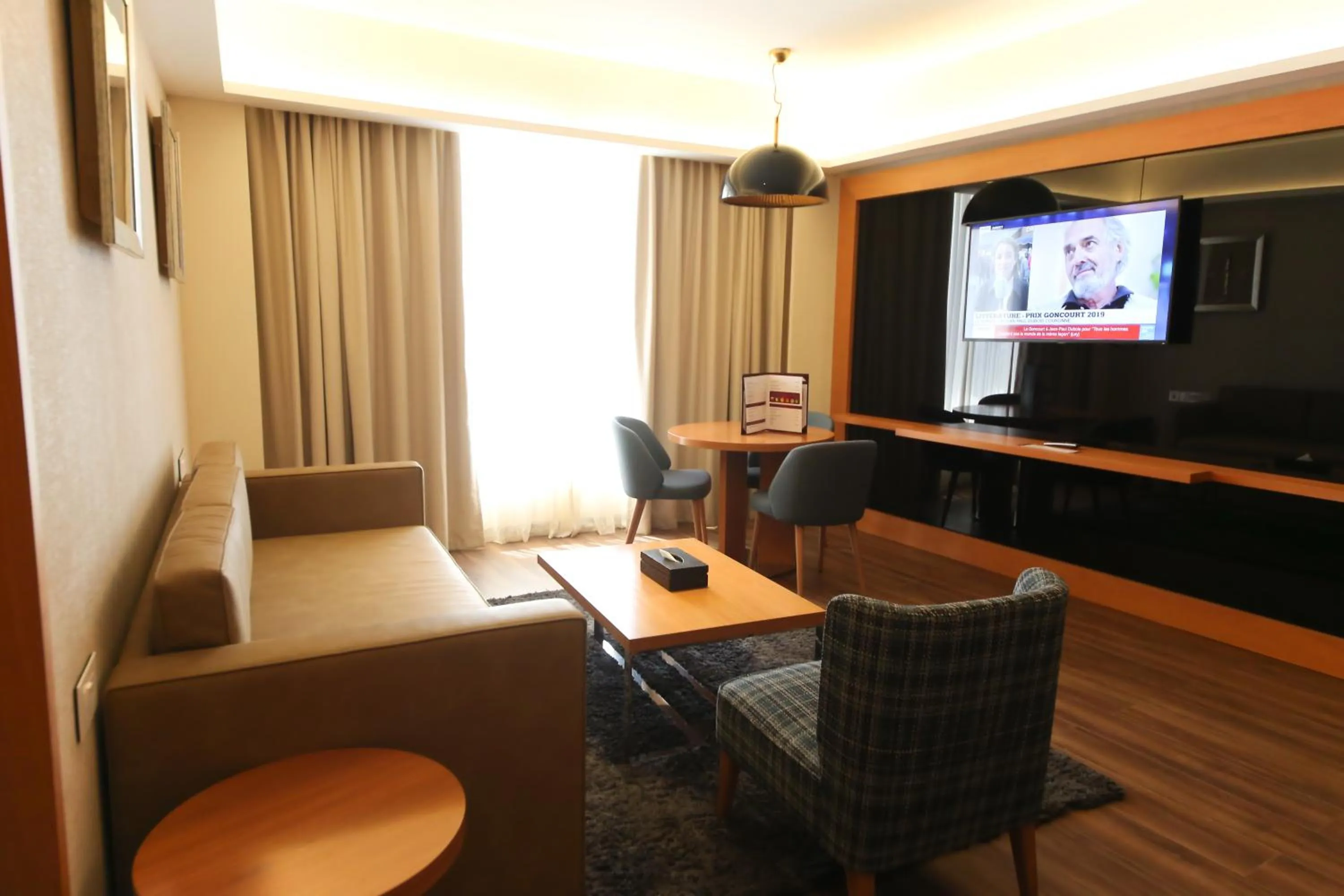 Living room in Bravia Hotel Niamey