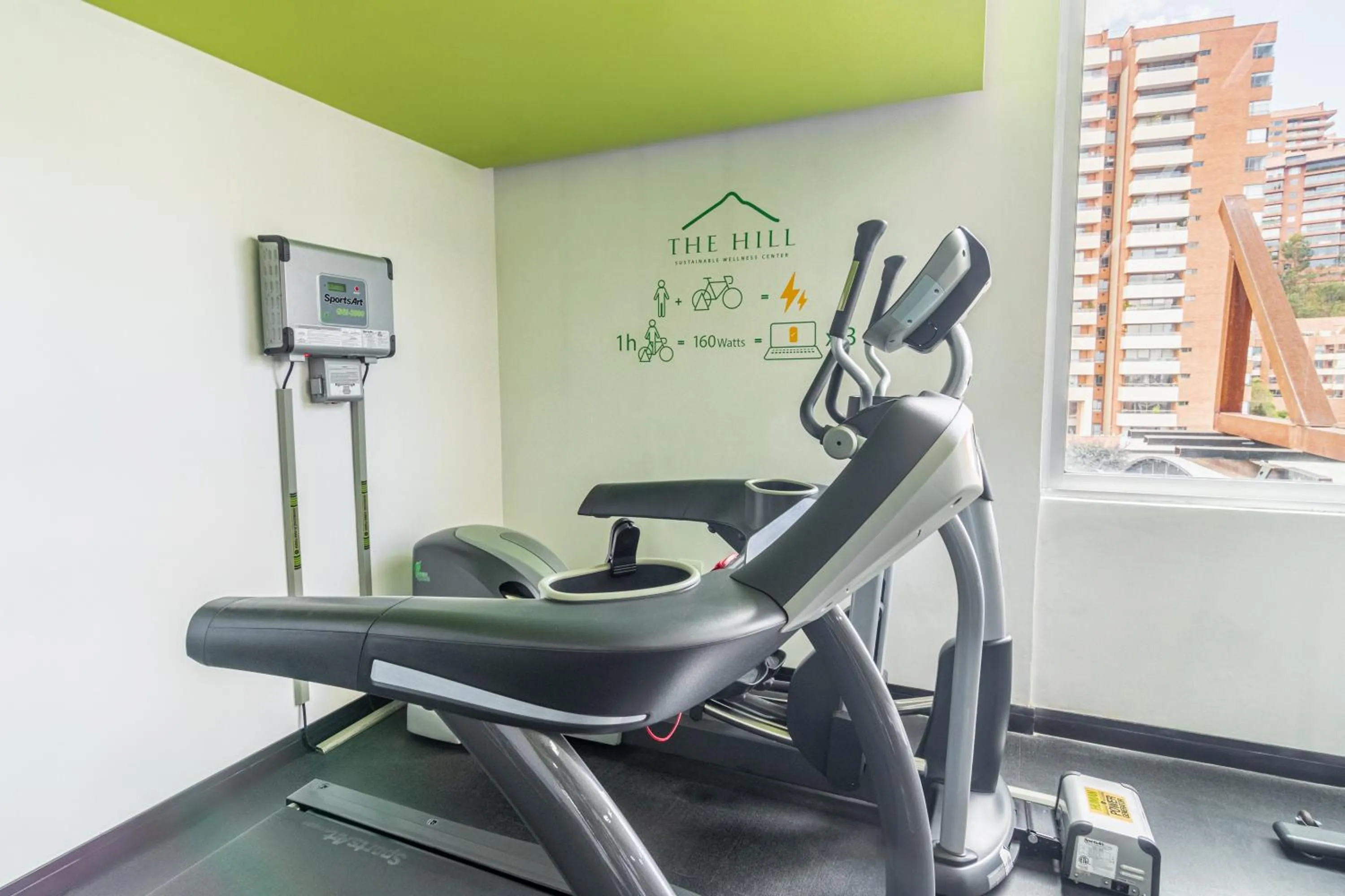 Fitness centre/facilities in Biohotel Organic Suites Bogotá