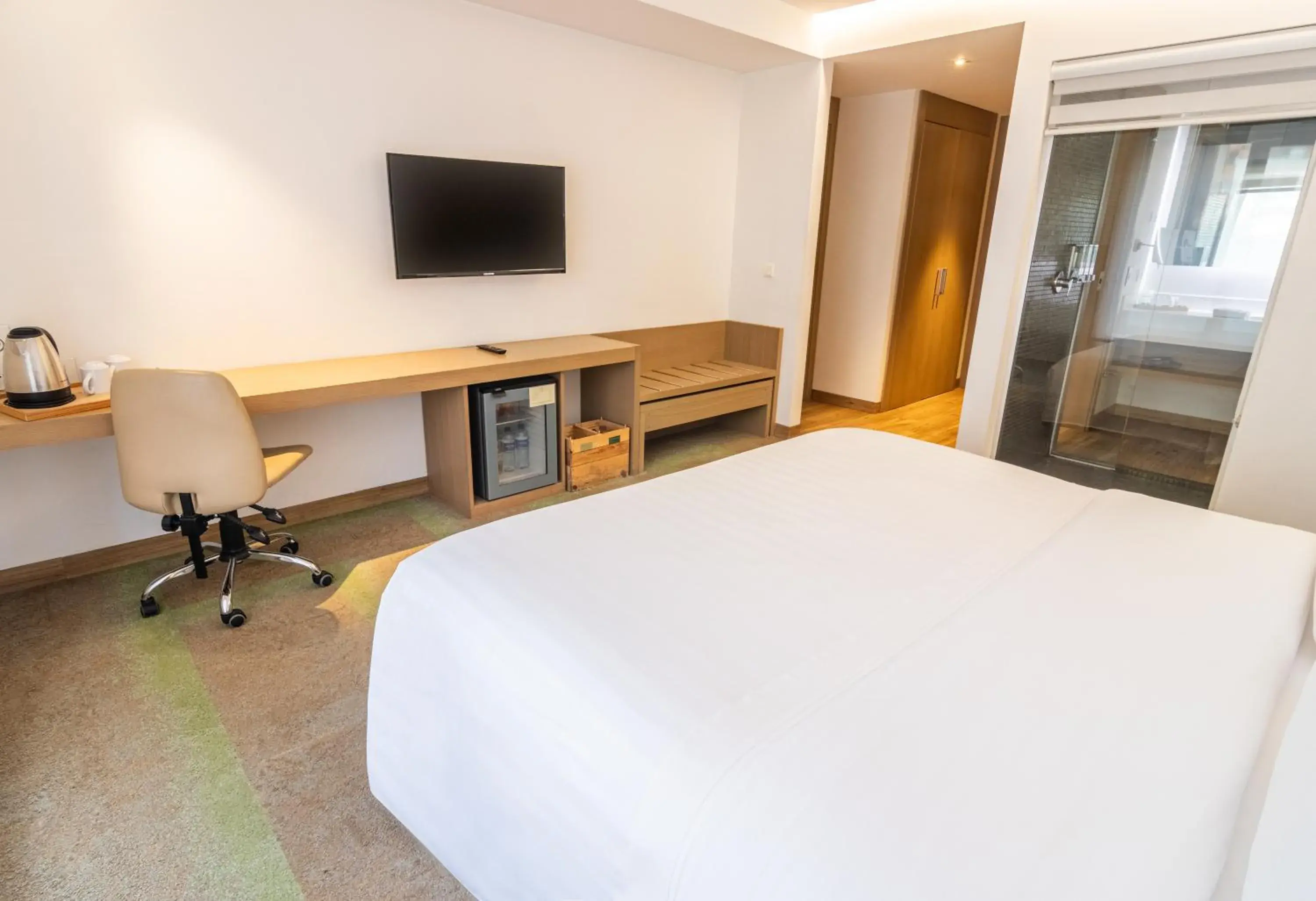 Bed in Biohotel Organic Suites Bogotá Bed in Biohotel Organic Suites Bogotá