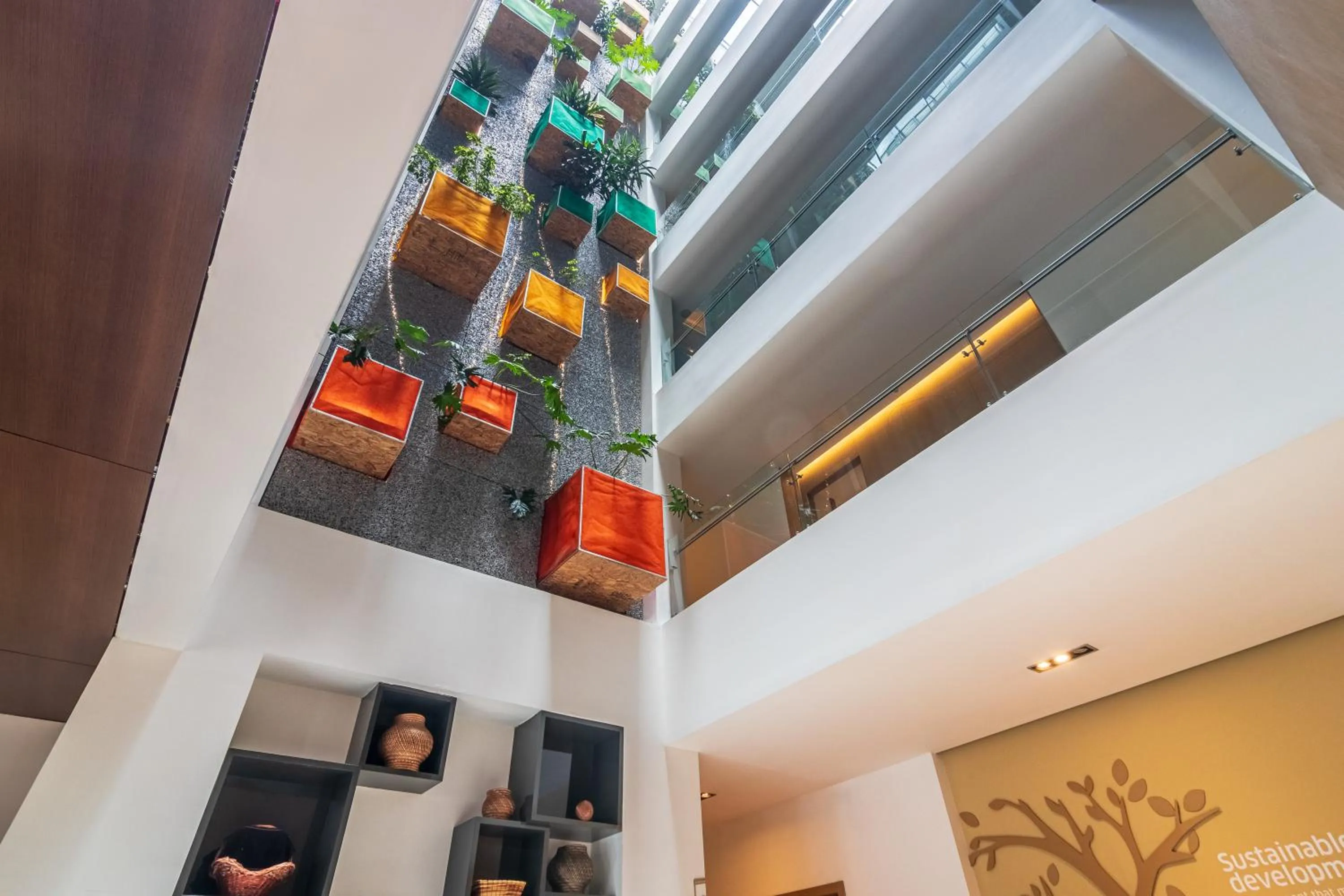 Garden in Biohotel Organic Suites Bogotá