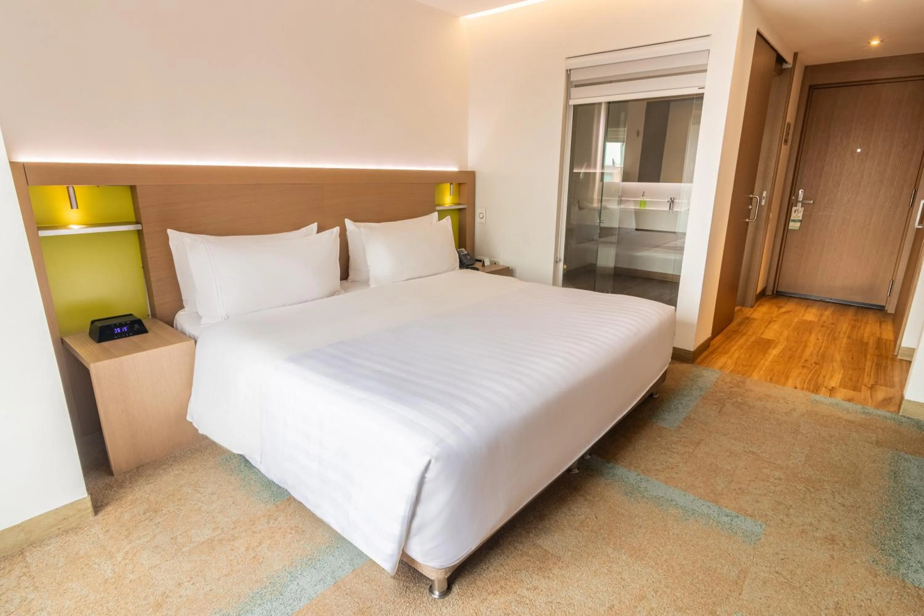 Bed in Biohotel Organic Suites Bogotá