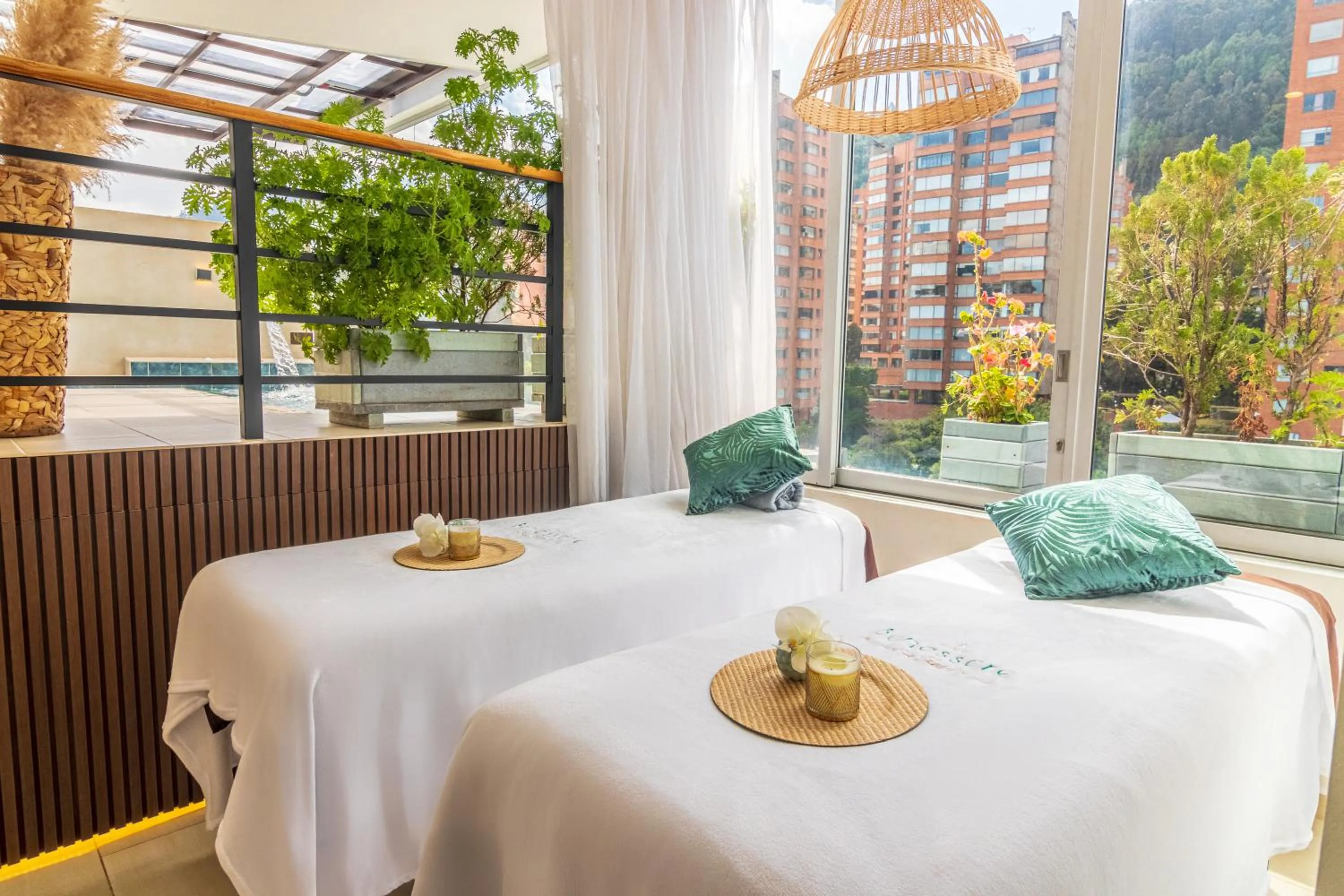 Massage in Biohotel Organic Suites Bogotá