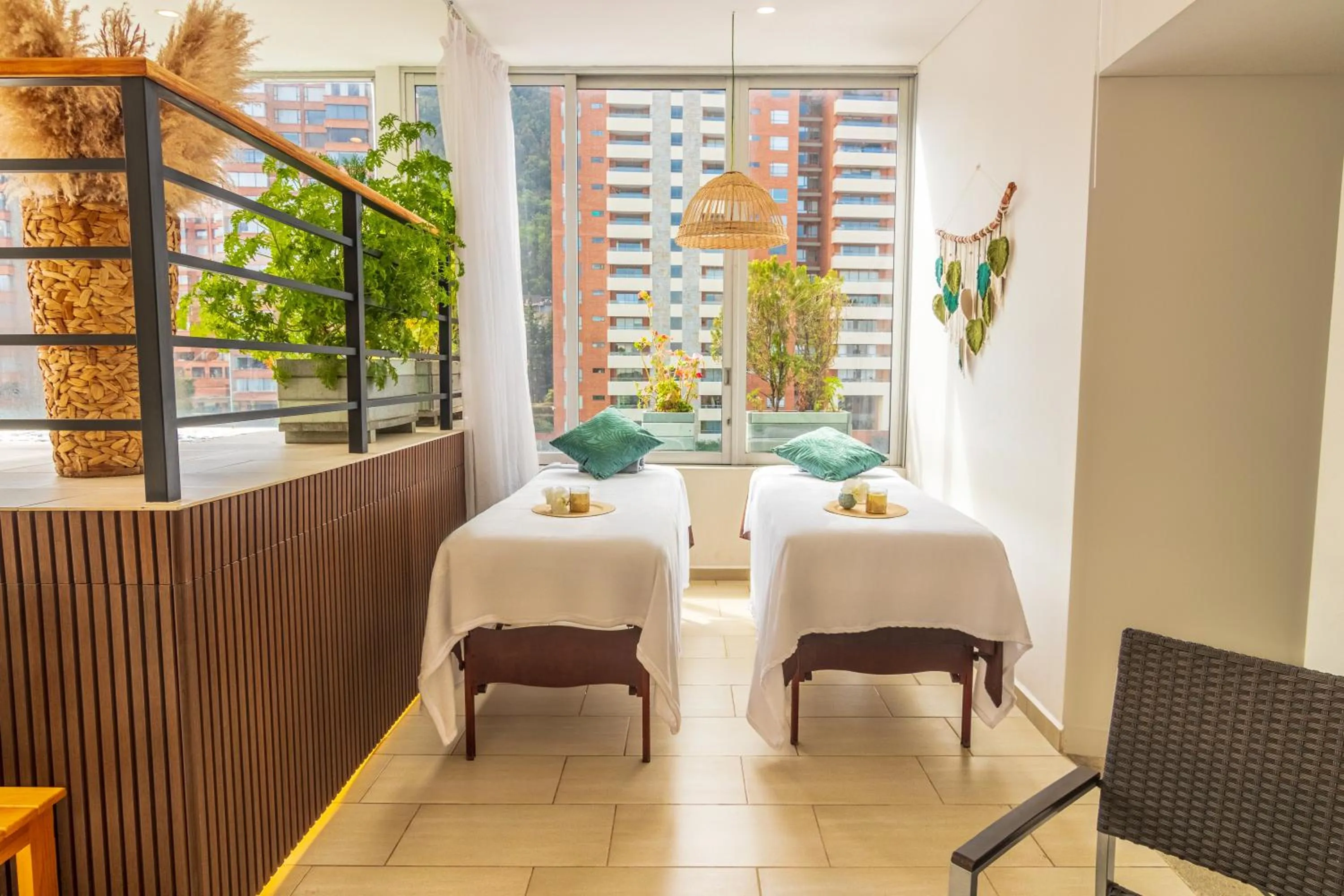 Massage in Biohotel Organic Suites Bogotá