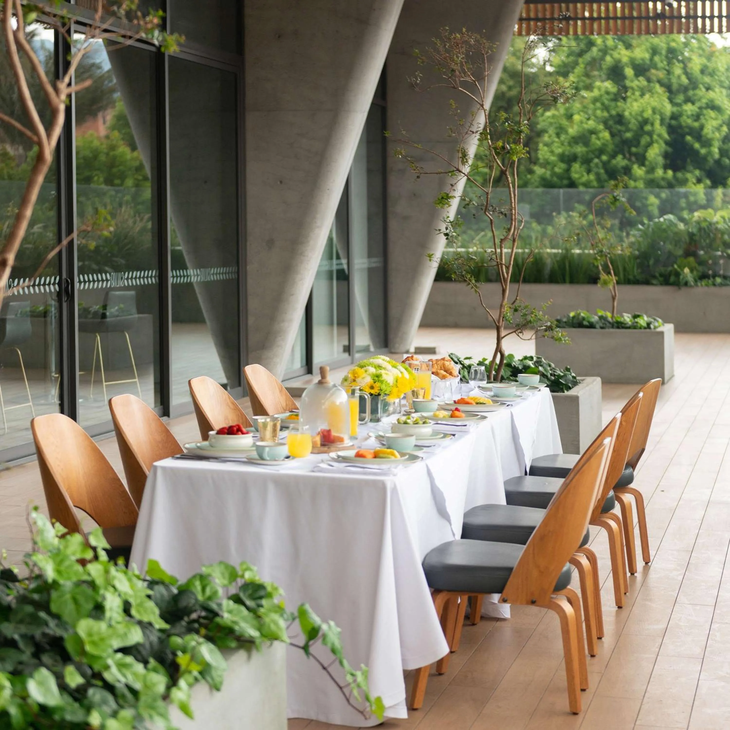 Balcony/Terrace in Salvio Parque 93 Bogota, Curio Collection by Hilton