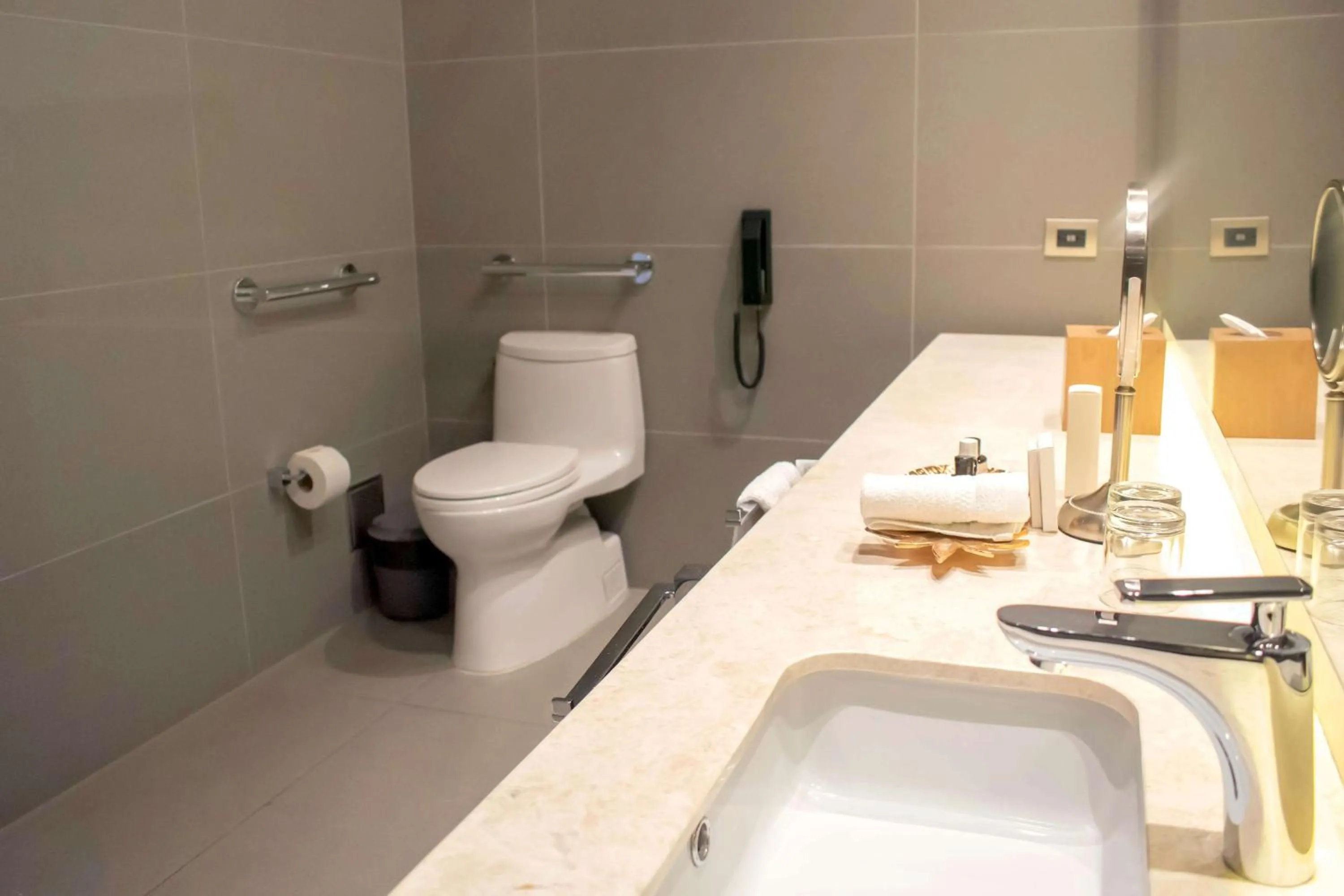 Toilet in Salvio Parque 93 Bogota, Curio Collection by Hilton