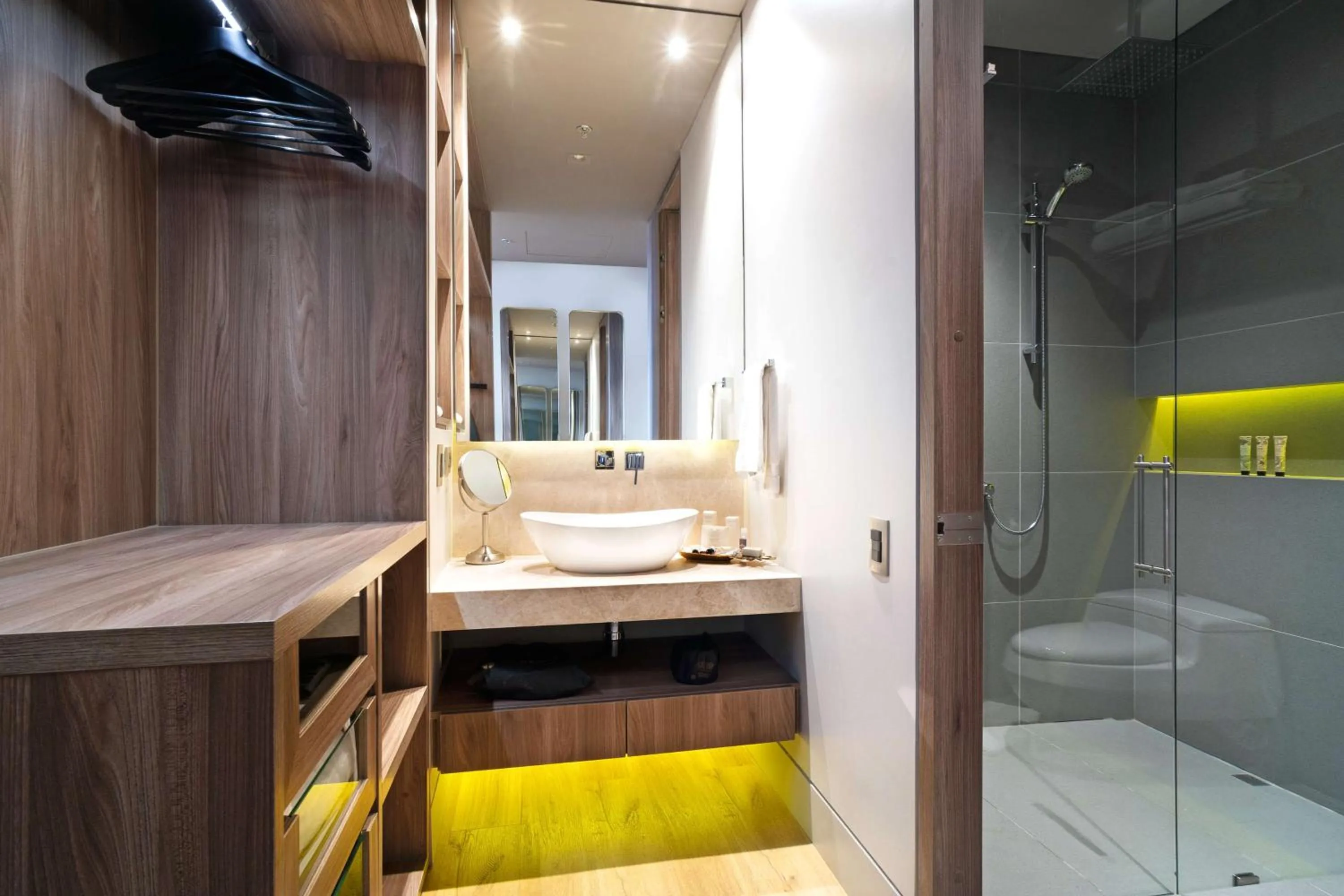 Shower, Bed in Salvio Parque 93 Bogota, Curio Collection by Hilton