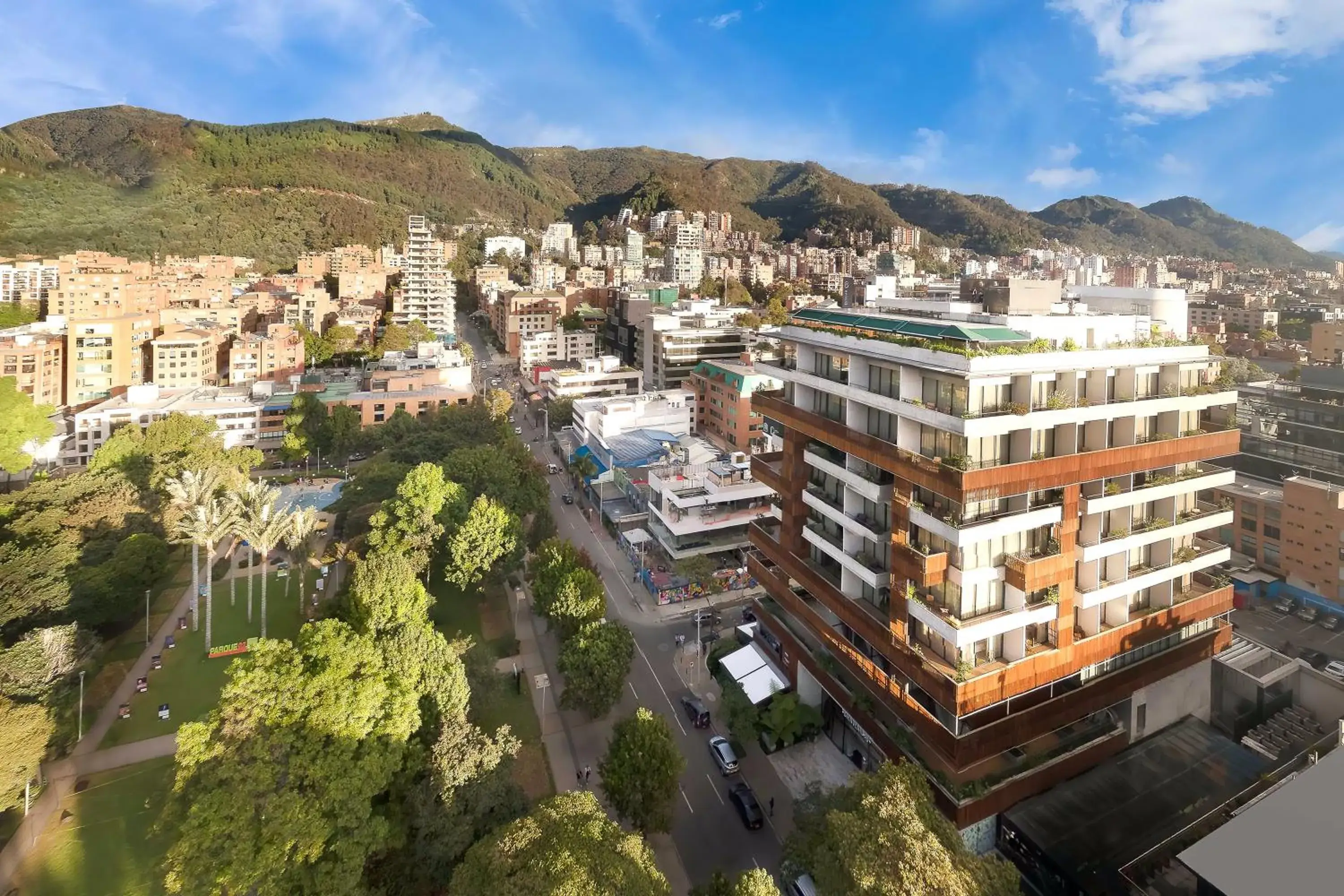 Property building in Salvio Parque 93 Bogota, Curio Collection by Hilton Property building in Salvio Parque 93 Bogota, Curio Collection by Hilton