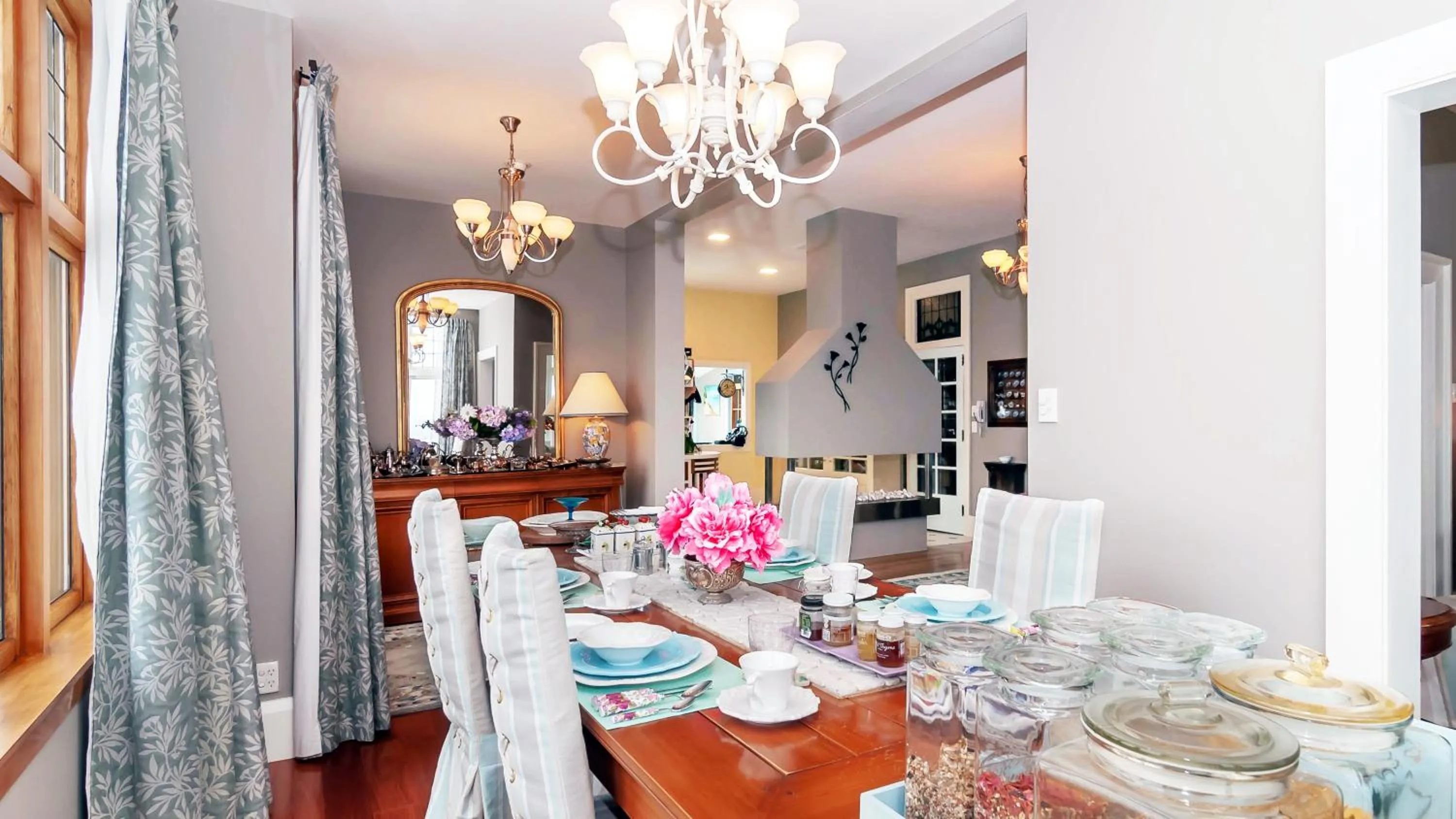 Dining area in Dyers House
