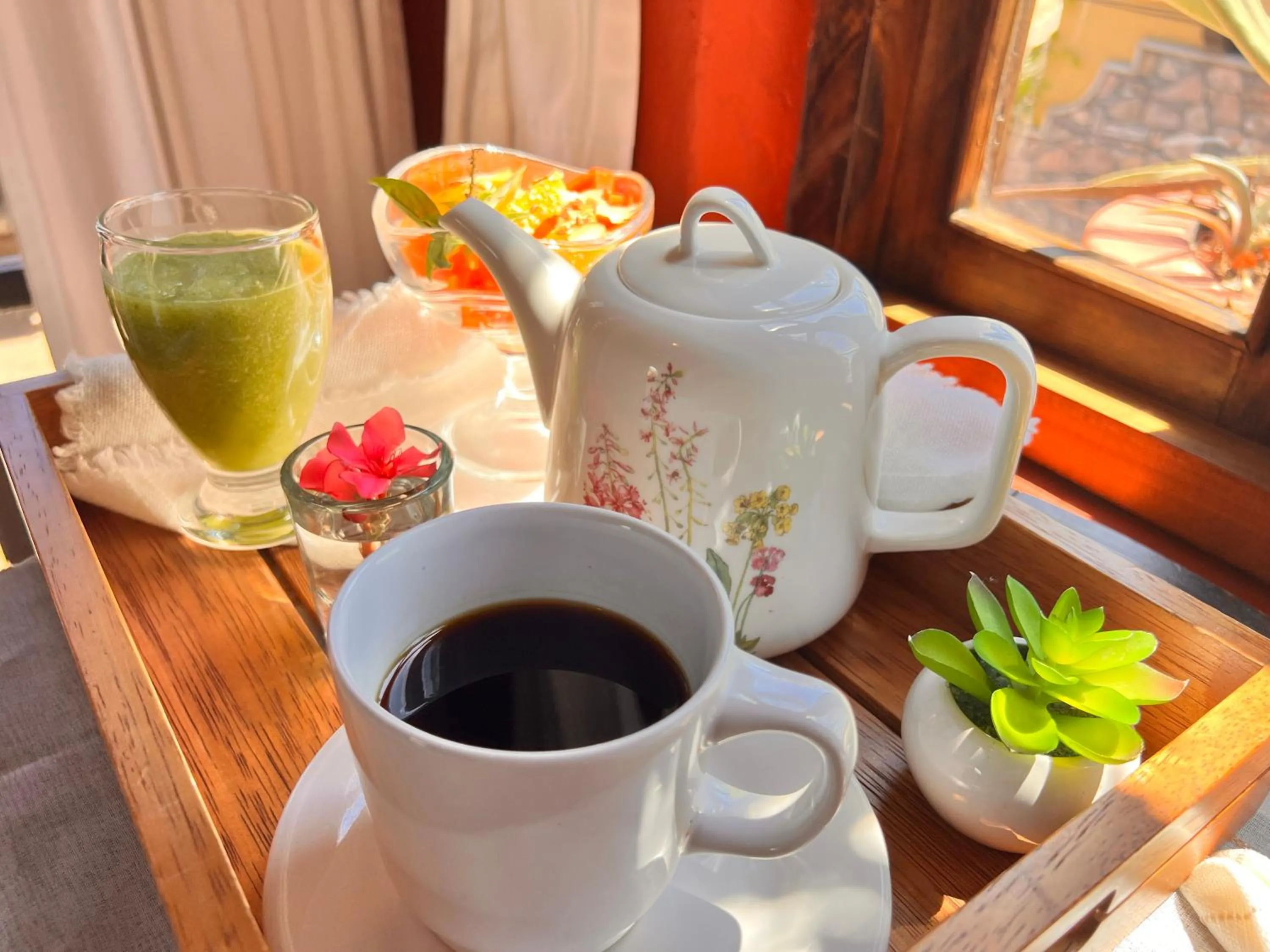 Breakfast in Posada del Cortes
