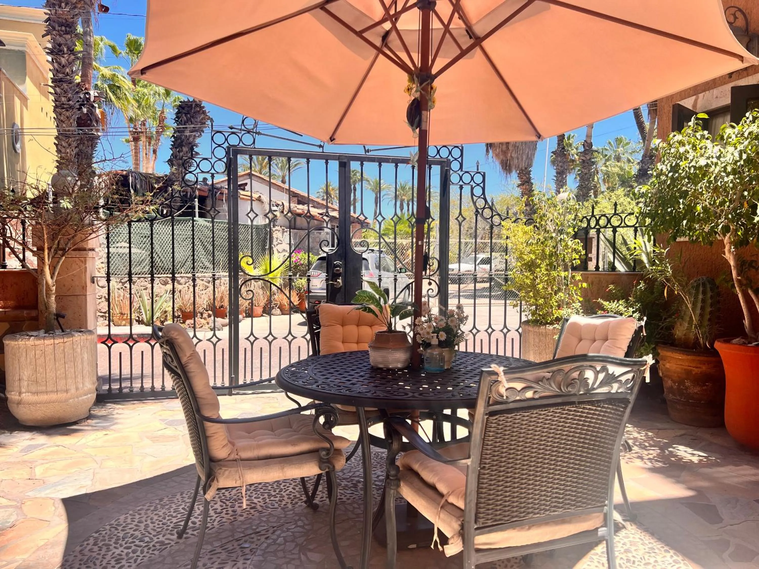 Patio in Posada del Cortes