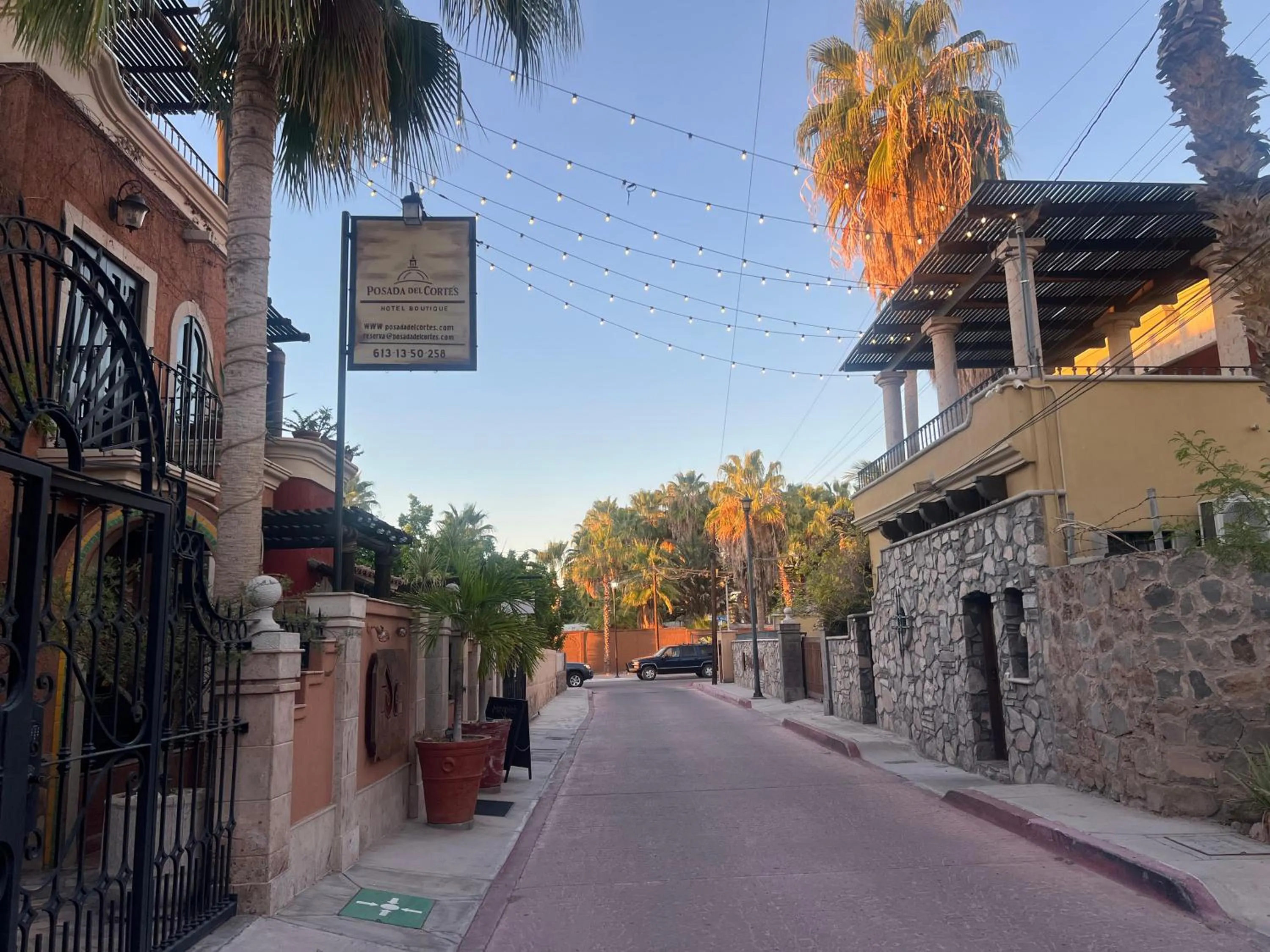 Street view in Posada del Cortes
