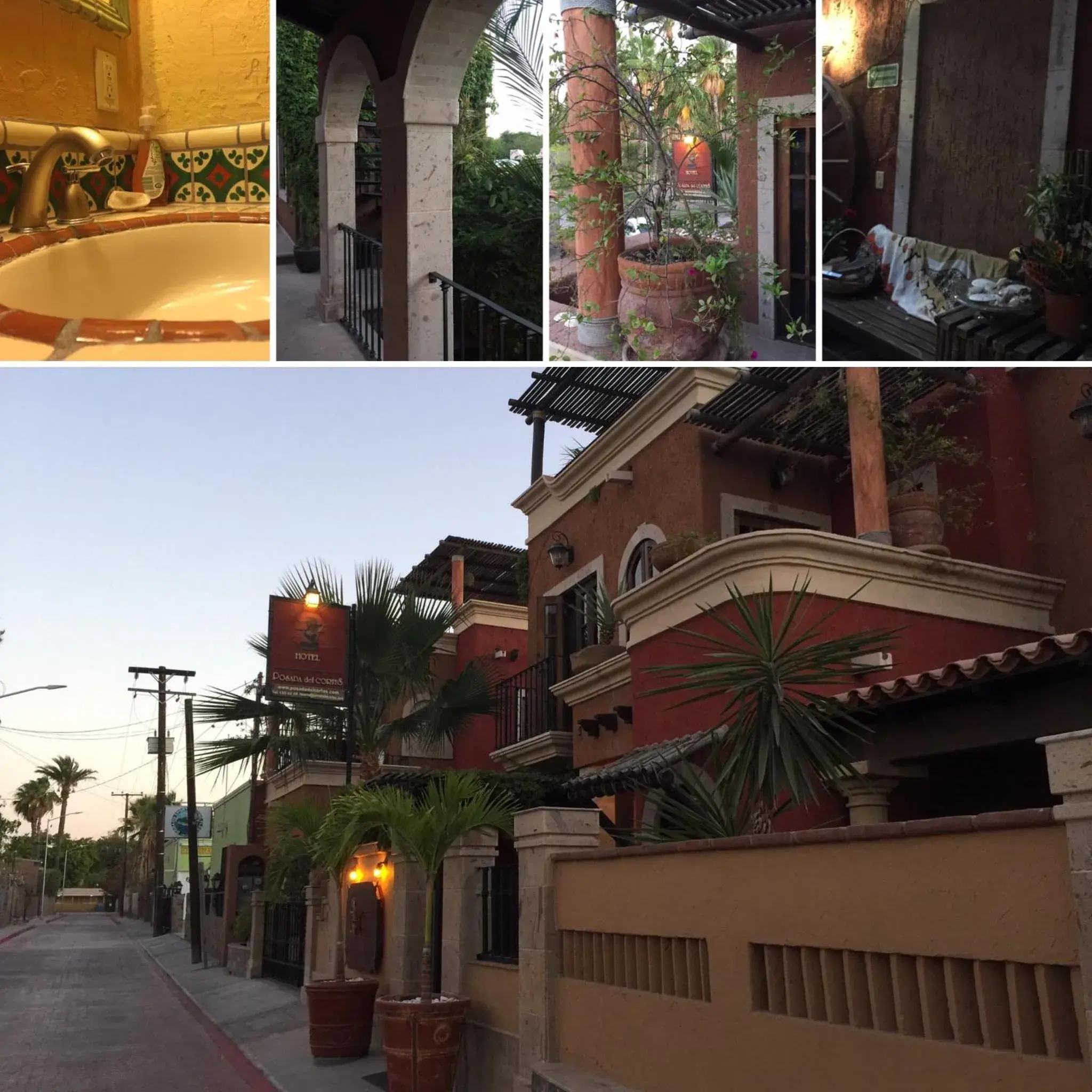 Facade/entrance in Posada del Cortes Facade/entrance in Posada del Cortes