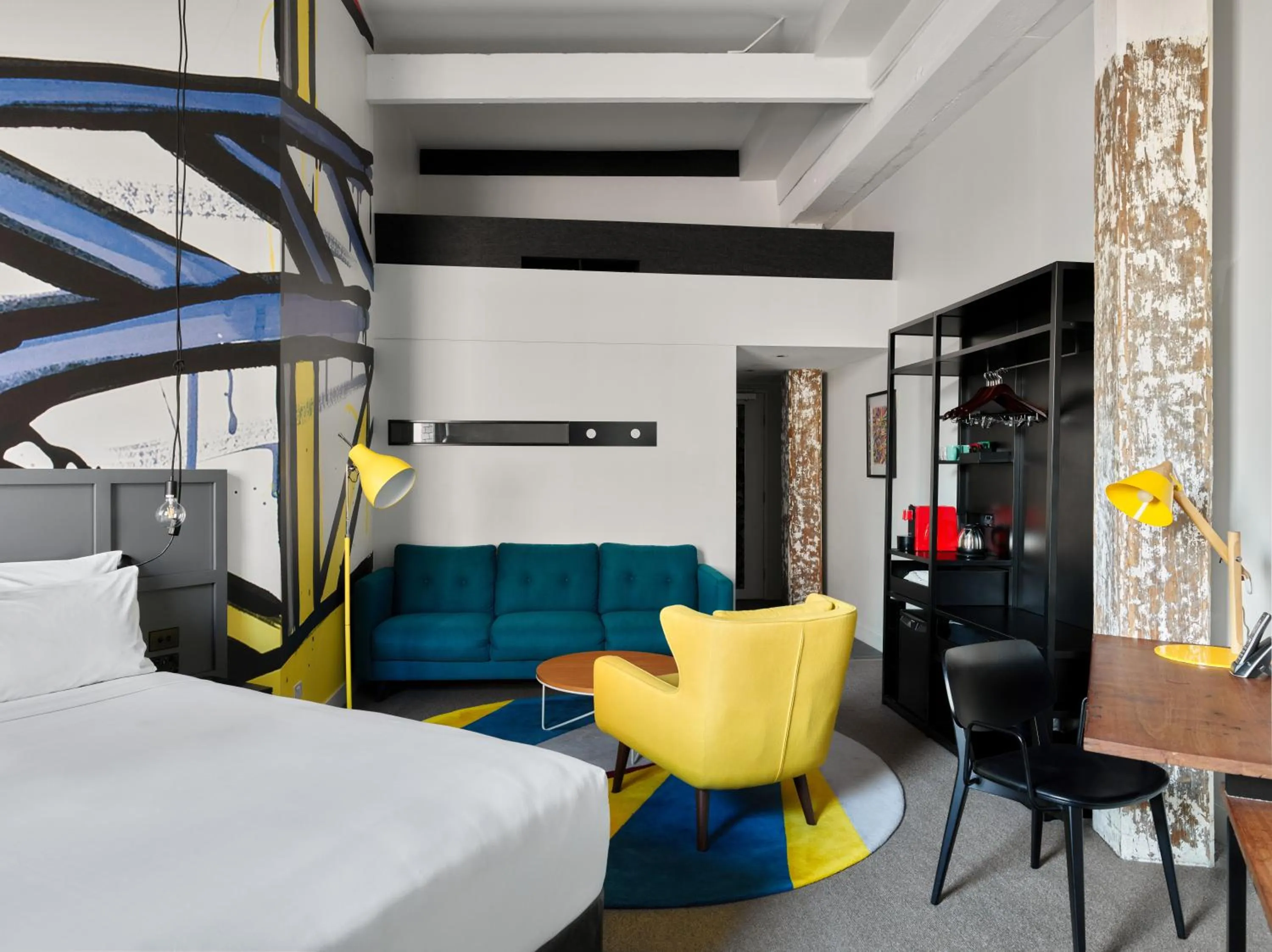 Bed in Hotel Woolstore 1888, Sydney - Handwritten Collection