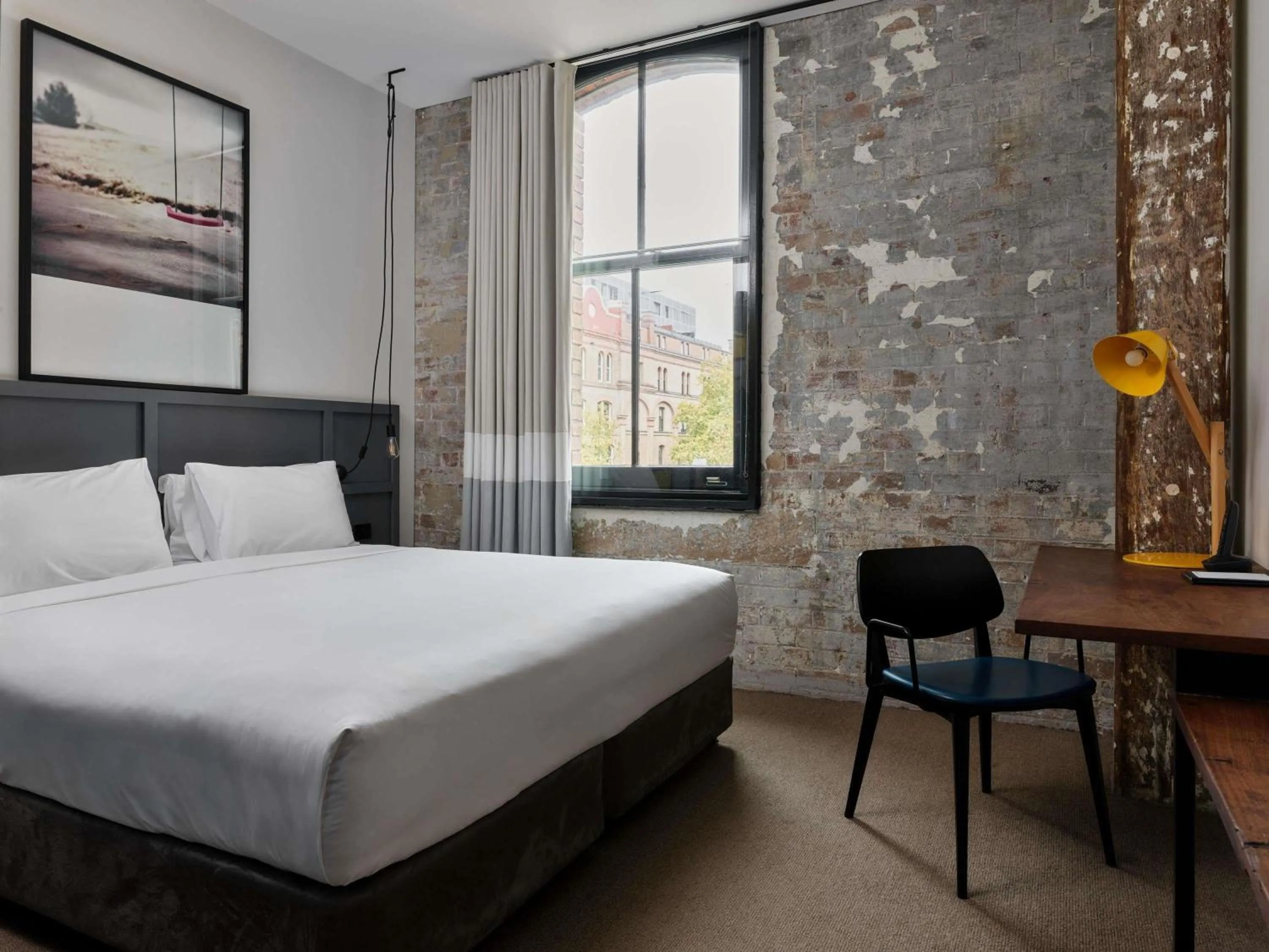 Bedroom, Bed in Hotel Woolstore 1888, Sydney - Handwritten Collection