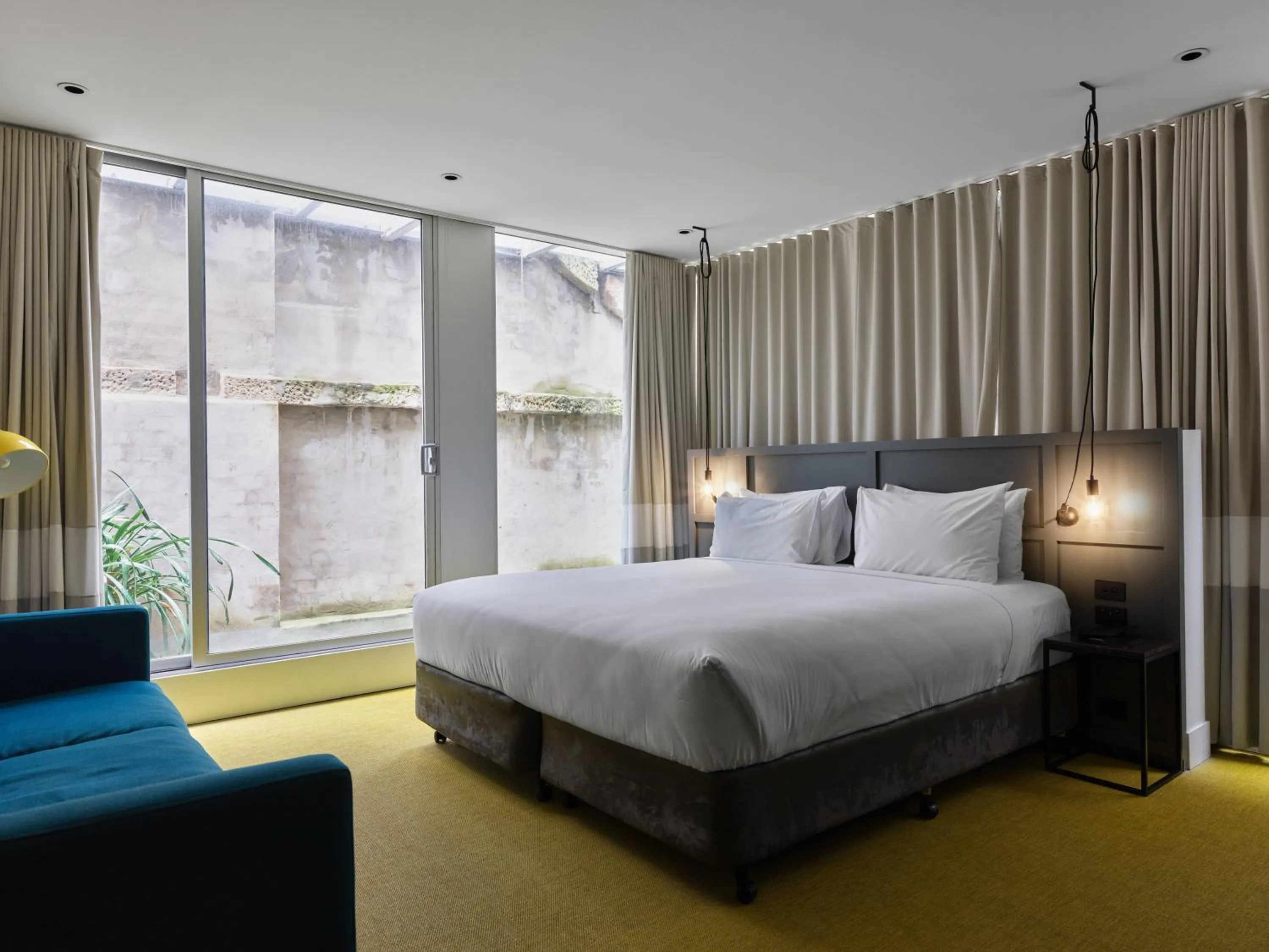 Bedroom, Bed in Hotel Woolstore 1888, Sydney - Handwritten Collection