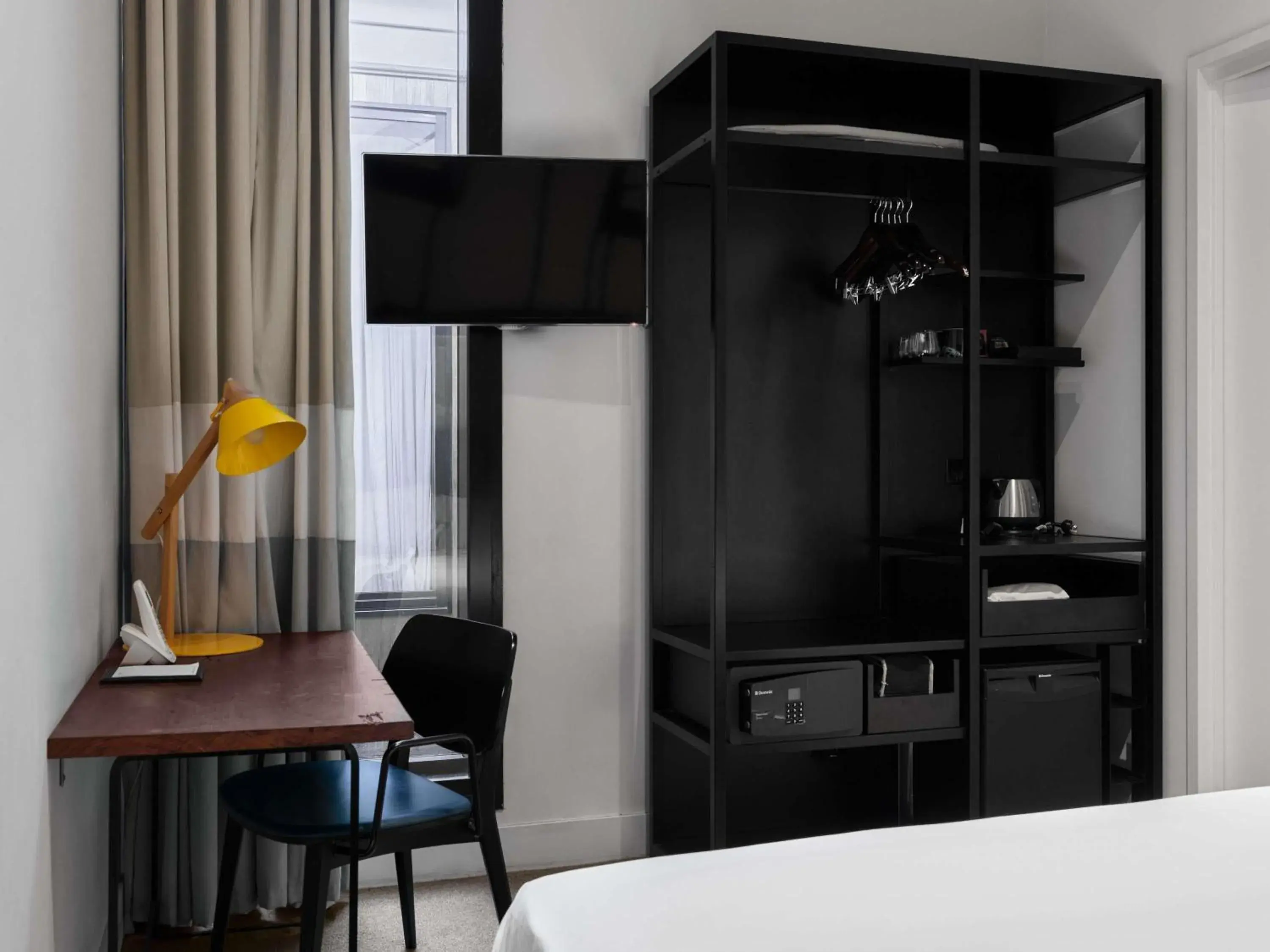 Bedroom, Bed in Hotel Woolstore 1888, Sydney - Handwritten Collection Bedroom, Bed in Hotel Woolstore 1888, Sydney - Handwritten Collection