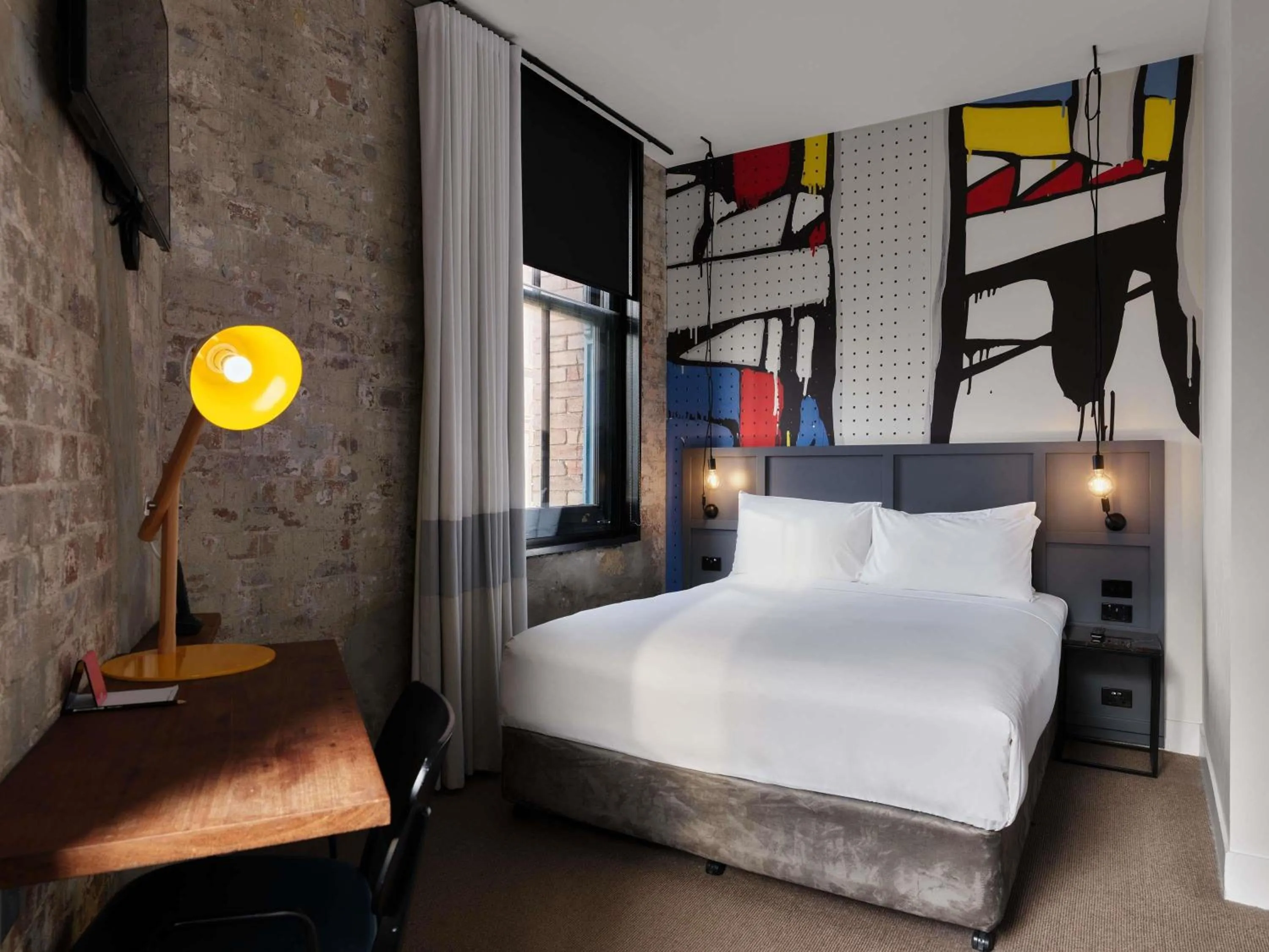 Bedroom, Bed in Hotel Woolstore 1888, Sydney - Handwritten Collection