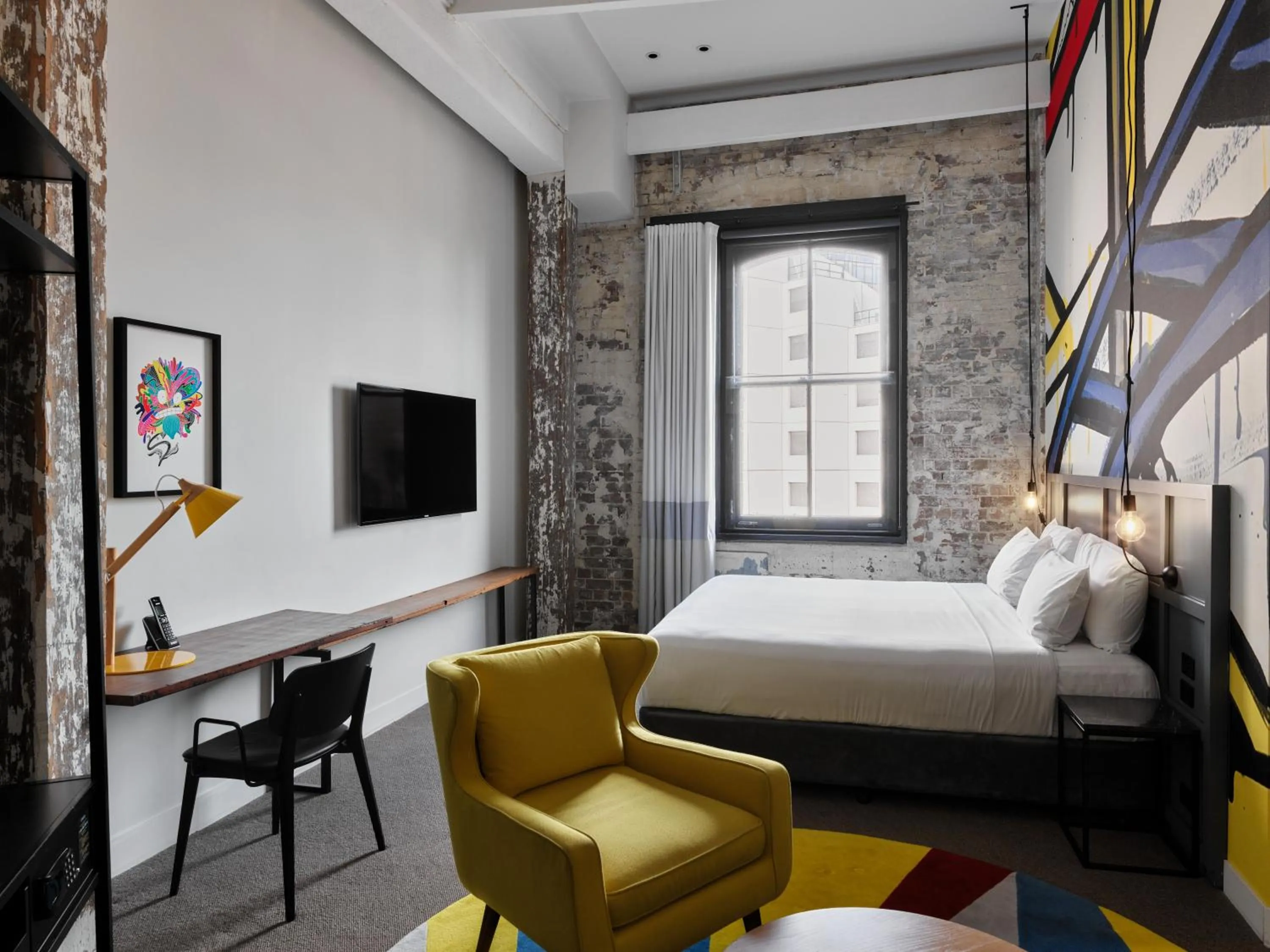 Bed in Hotel Woolstore 1888, Sydney - Handwritten Collection