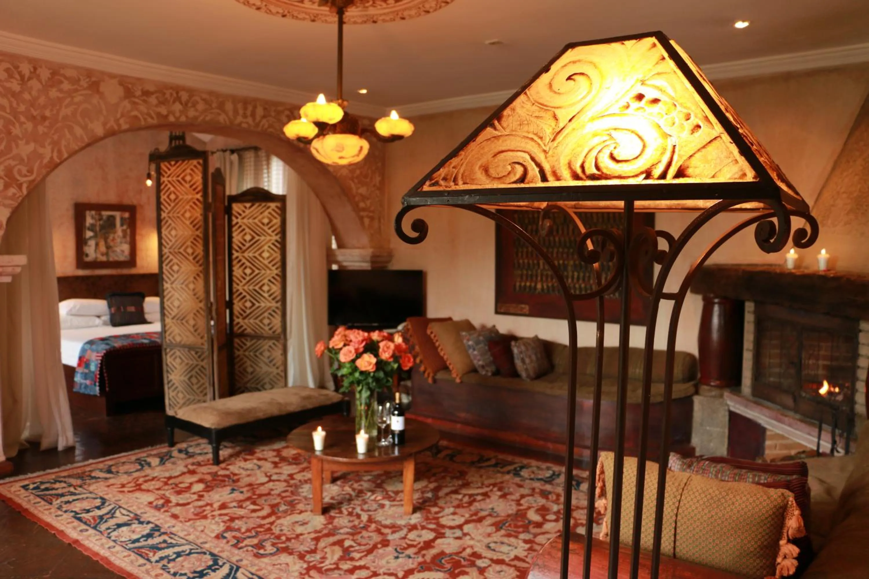 Decorative detail in Meson Panza Verde